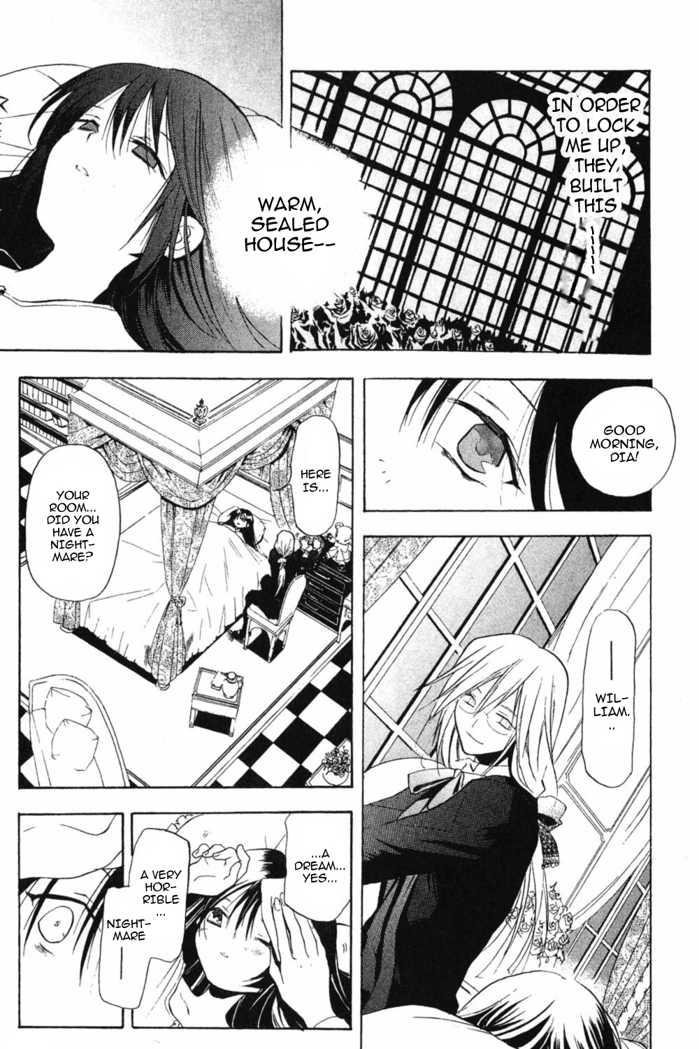 Crimson Shell Chapter 2.2 page 6 - Chapter 2 v2 : Sprout II: Whisper of Thorn.