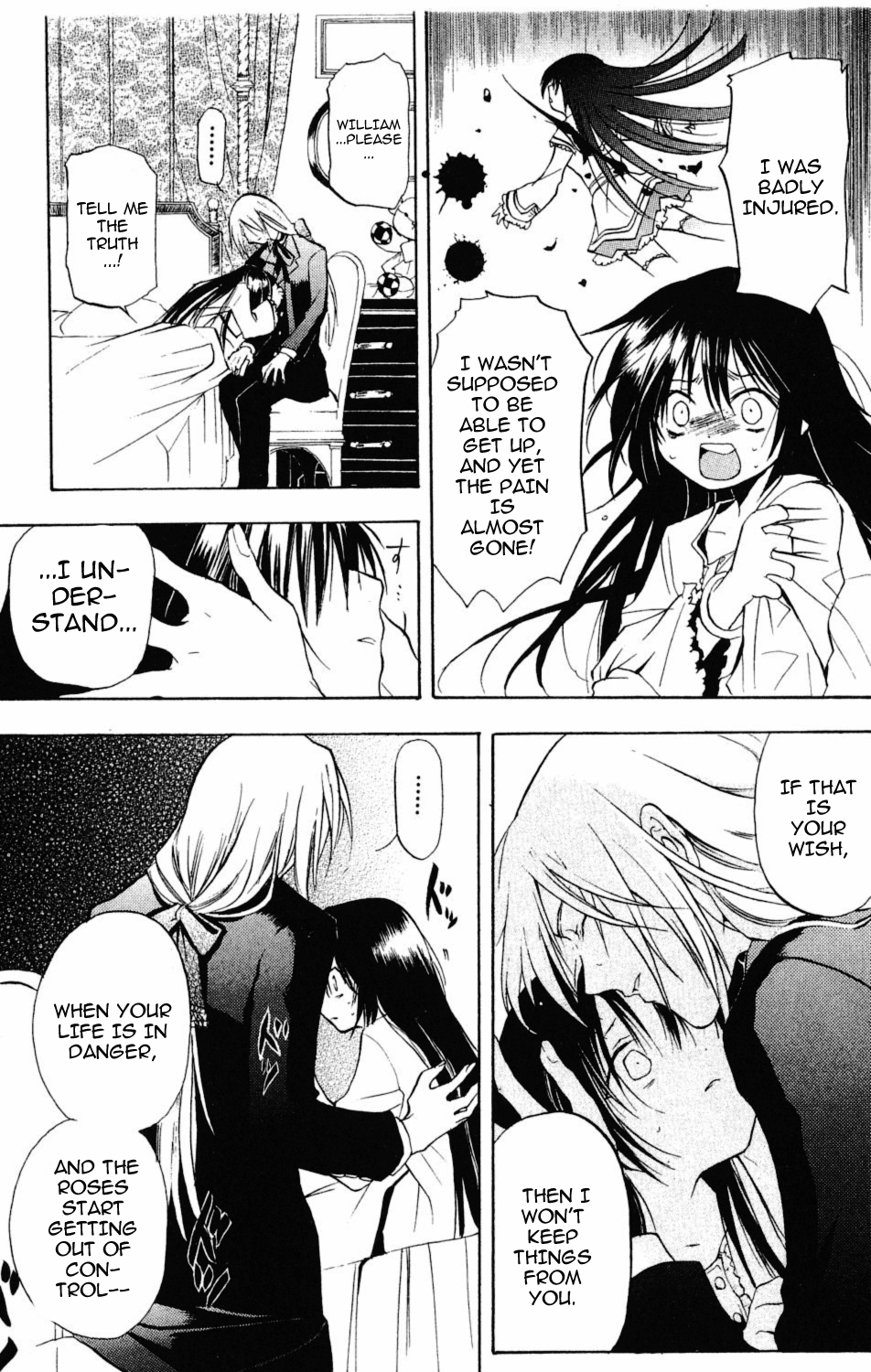 Crimson Shell Chapter 2.2 page 8 - Chapter 2 v2 : Sprout II: Whisper of Thorn.