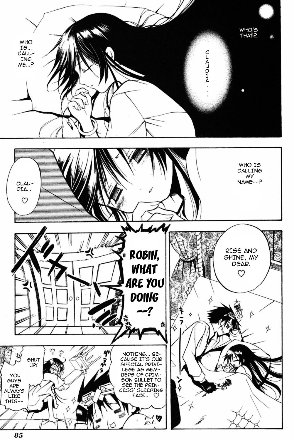 Crimson Shell Chapter 3.2 page 4 - Chapter 3 v2 : Sprout III: Invitation to Nightmare.