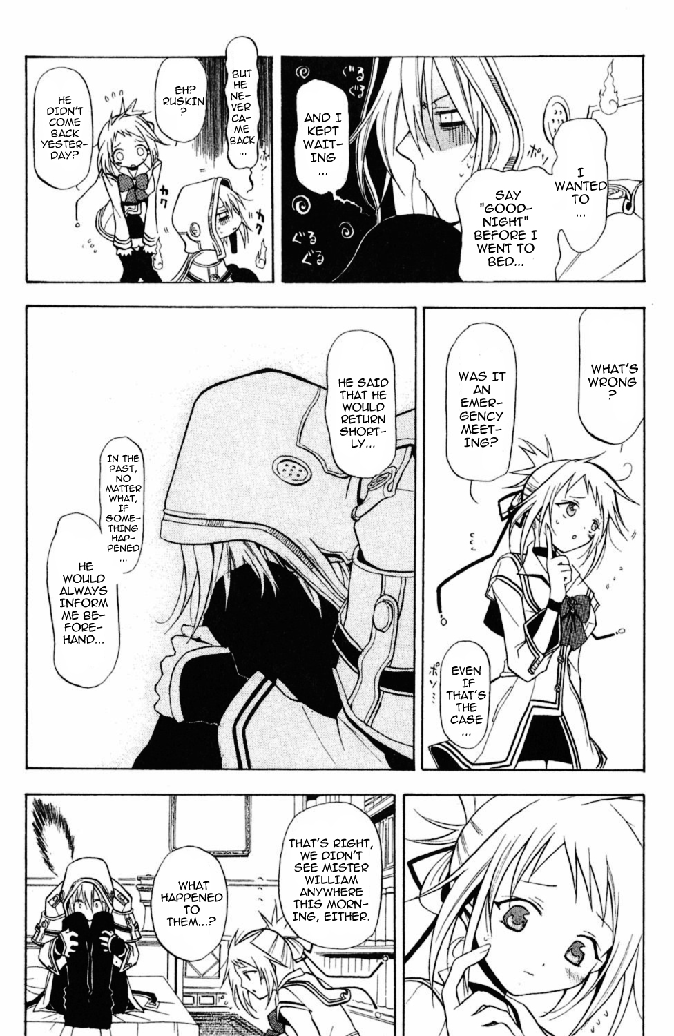 Crimson Shell Chapter 3.2 page 6 - Chapter 3 v2 : Sprout III: Invitation to Nightmare.