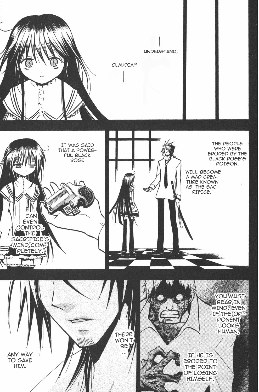 Crimson Shell Chapter 4.2 page 2 - Chapter 4 v2 : Sprout IV: His Eaten Mind.
