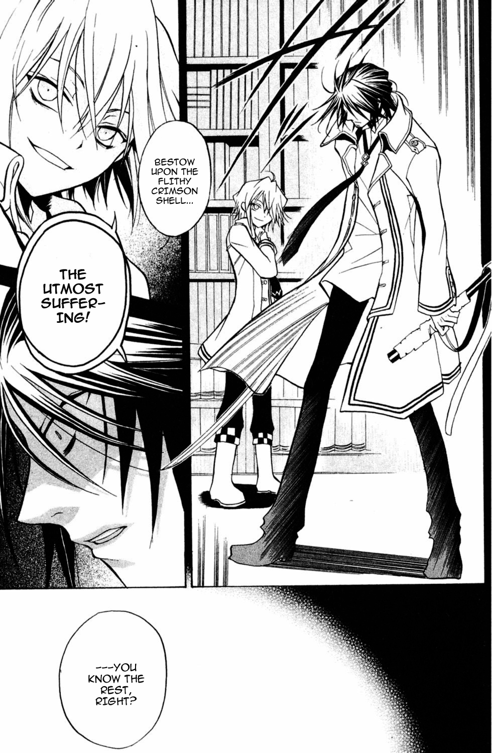 Crimson Shell Chapter 5.2 page 18 - Chapter 5 v2 : Sprout V: Jetrose's Ridicule.