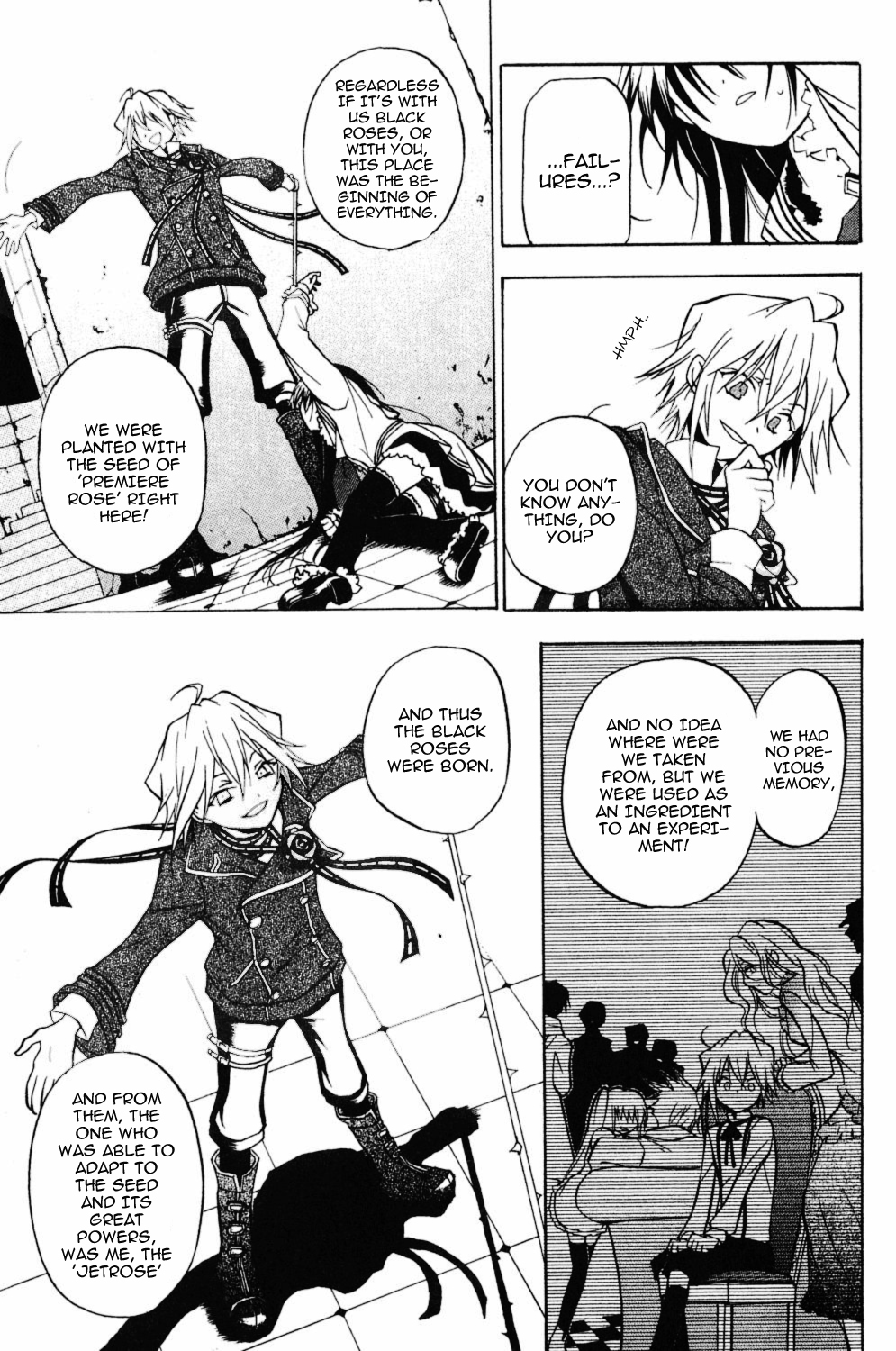 Crimson Shell Chapter 5.2 page 22 - Chapter 5 v2 : Sprout V: Jetrose's Ridicule.