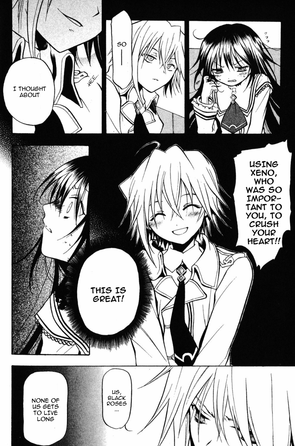 Crimson Shell Chapter 5.2 page 27 - Chapter 5 v2 : Sprout V: Jetrose's Ridicule.