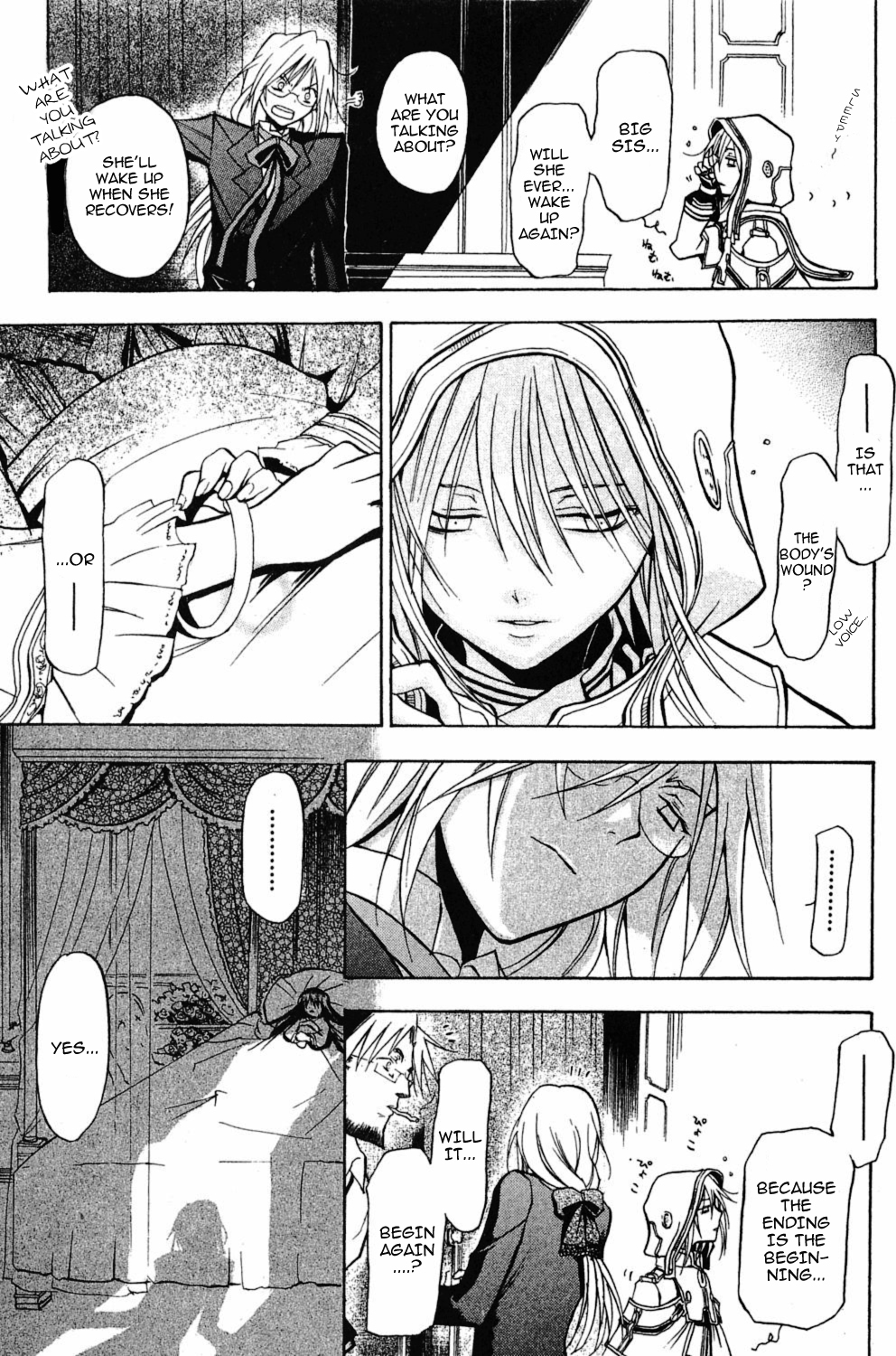 Crimson Shell Chapter 6 page 33 - Chapter 6 v2 : Sprout VI: Epilogue of Prologue. [end]