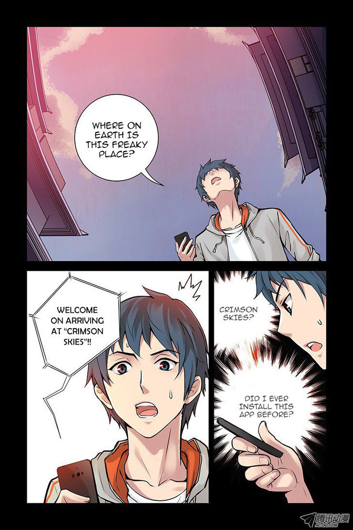 Crimson Skies Chapter 1 page 21 - Chapter 1 : The Mysterious Two-Dimensional Barcode
