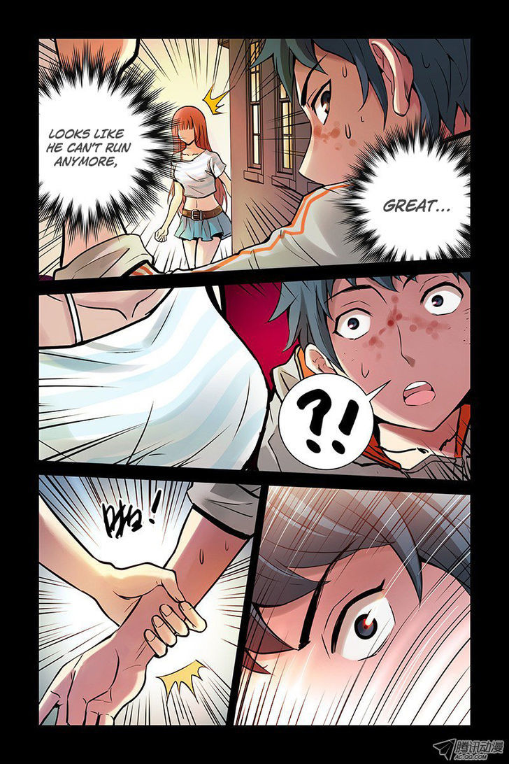 Crimson Skies Chapter 2 page 14 - Chapter 2 : The Enigmatic Red-Haired Girl
