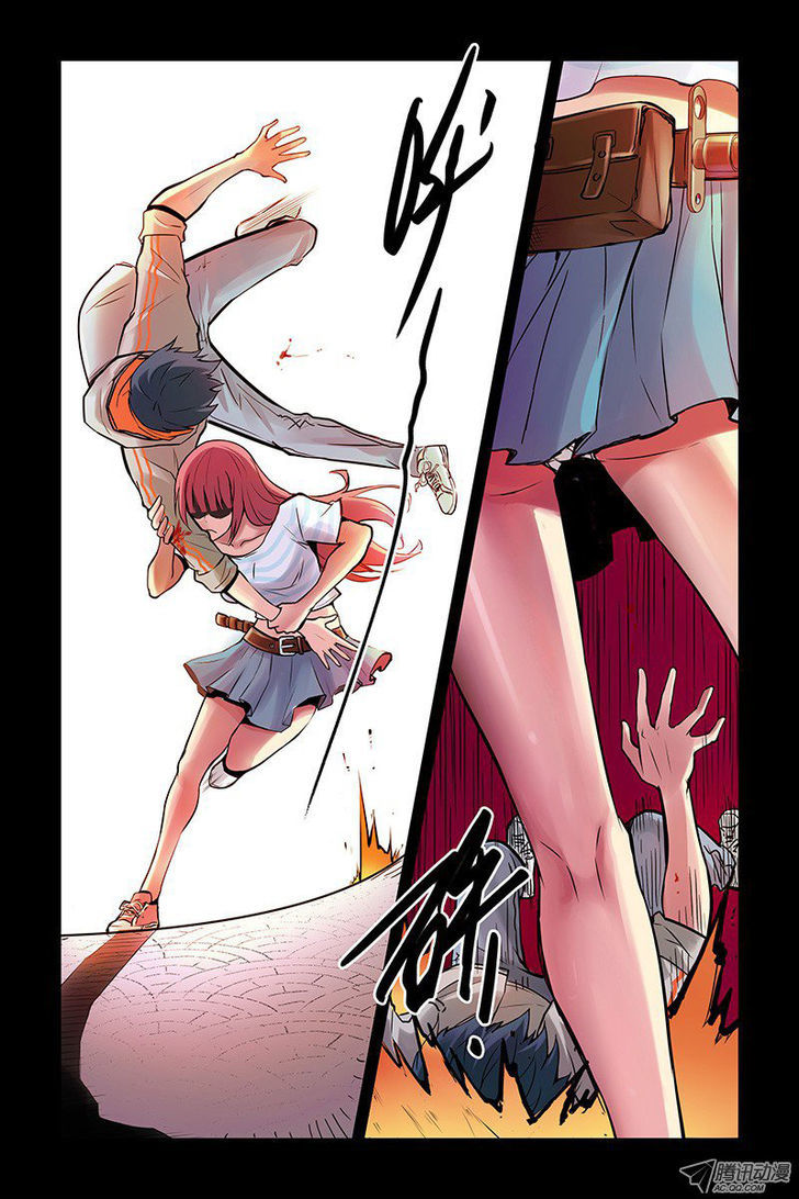 Crimson Skies Chapter 2 page 15 - Chapter 2 : The Enigmatic Red-Haired Girl