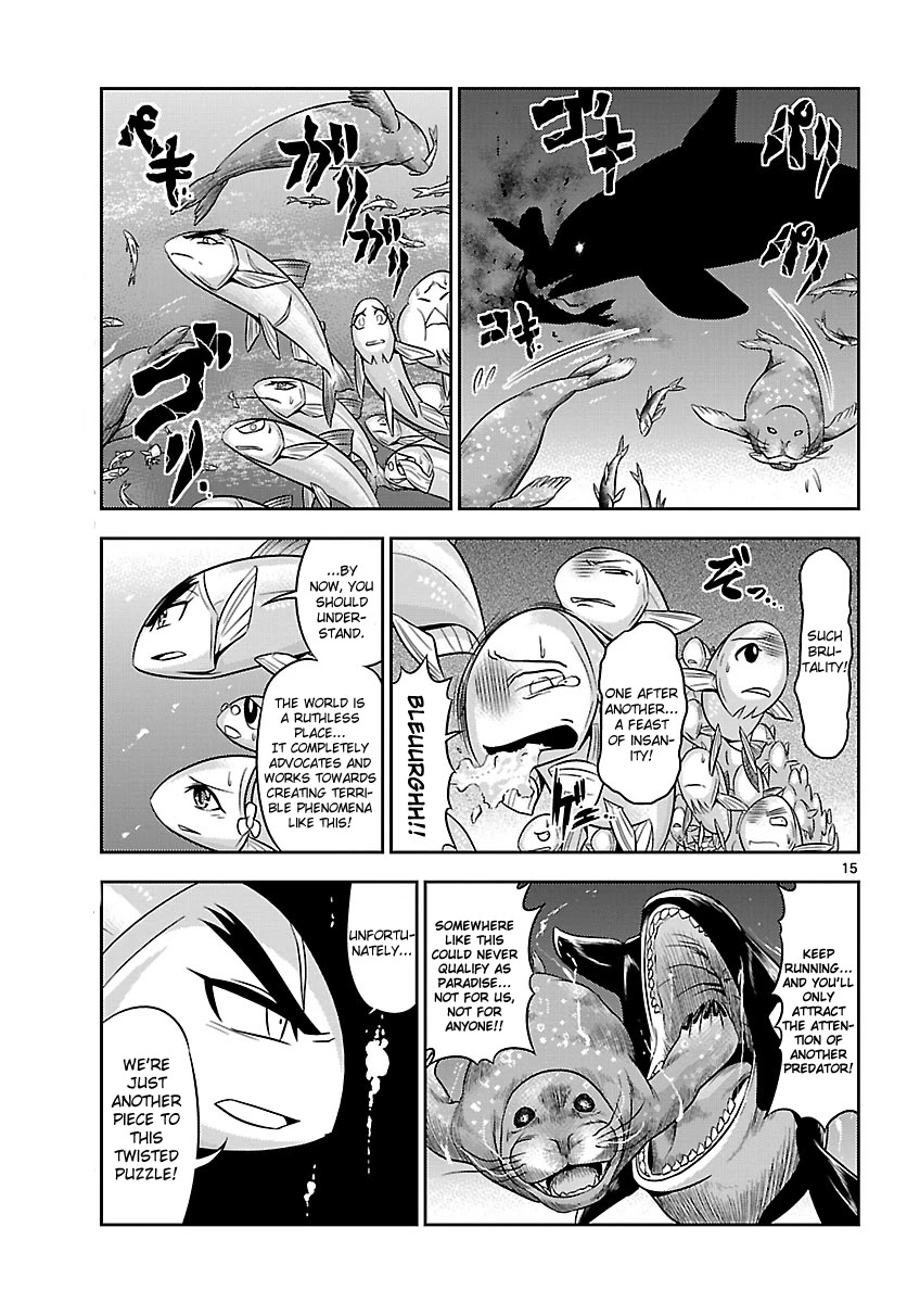 Crimsons: Akai Koukaishatachi Chapter 14 page 16 - Chapter 14: The Magical Boundary Part II
