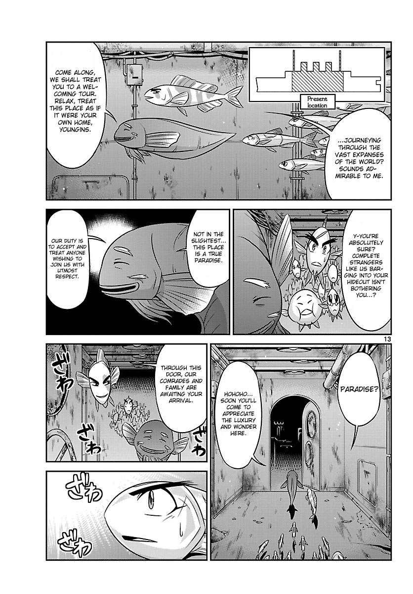 Crimsons: Akai Koukaishatachi Chapter 7.2 page 13 - Chapter 7 v2 : Iron Paradise, Part 1