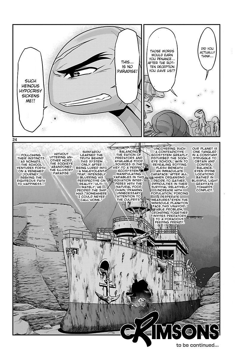 Crimsons: Akai Koukaishatachi Chapter 8.2 page 24 - Chapter 8v.2 v2 : Iron Paradise, Part 2