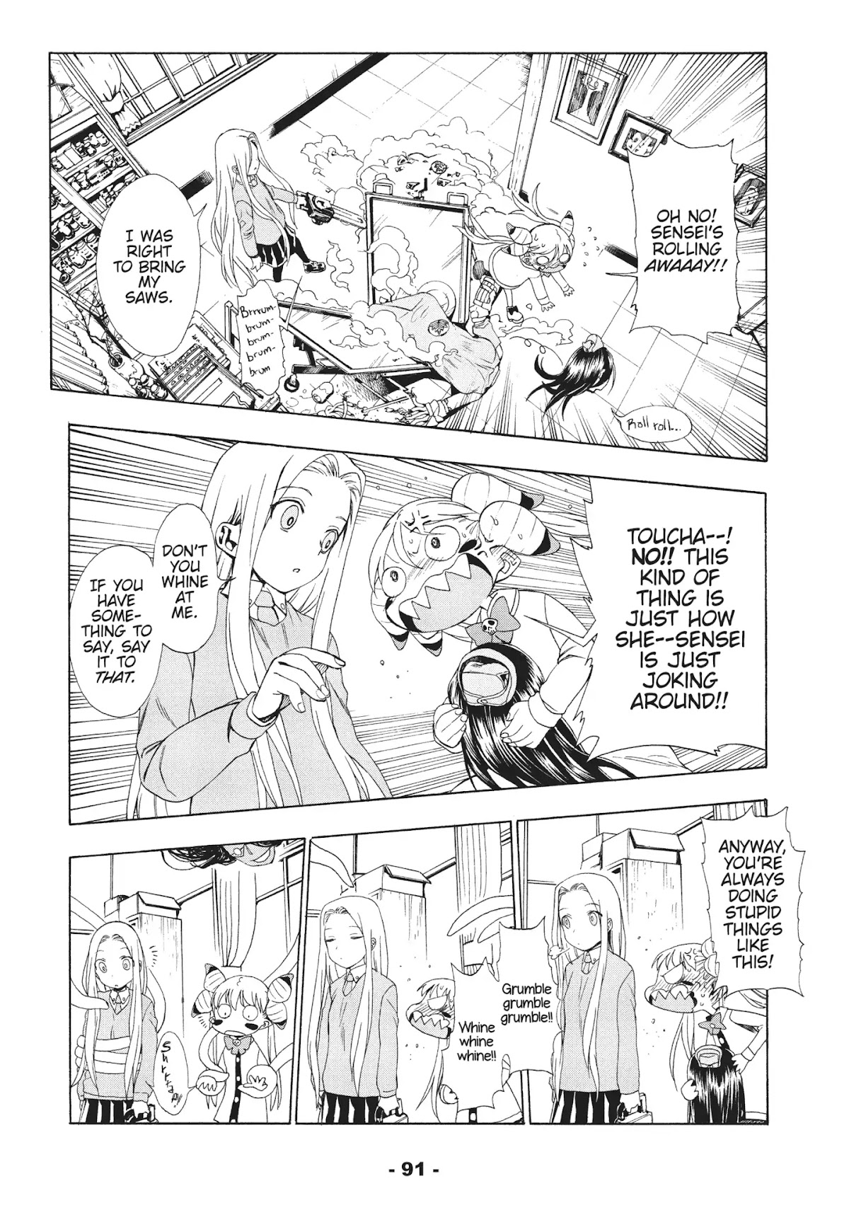 Crisis Girls Chapter 10 page 18 - Chapter 10: Vol.2 Crisis 10: Crisis at Dr. Necro's!
