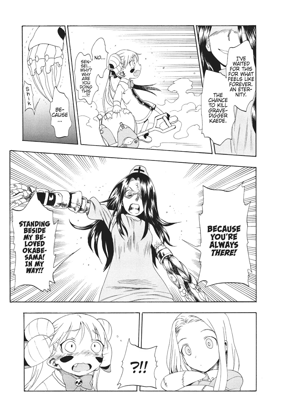 Crisis Girls Chapter 10 page 24 - Chapter 10: Vol.2 Crisis 10: Crisis at Dr. Necro's!