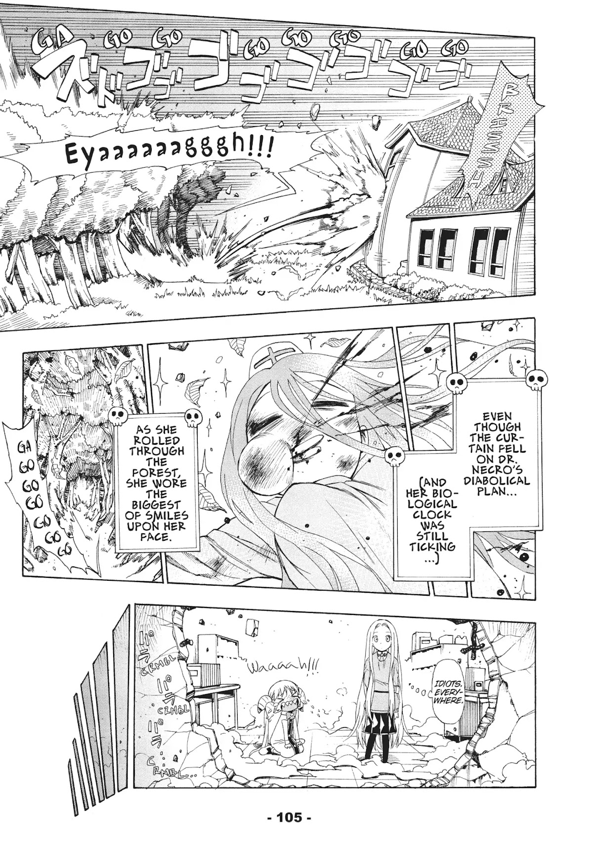 Crisis Girls Chapter 10 page 32 - Chapter 10: Vol.2 Crisis 10: Crisis at Dr. Necro's!