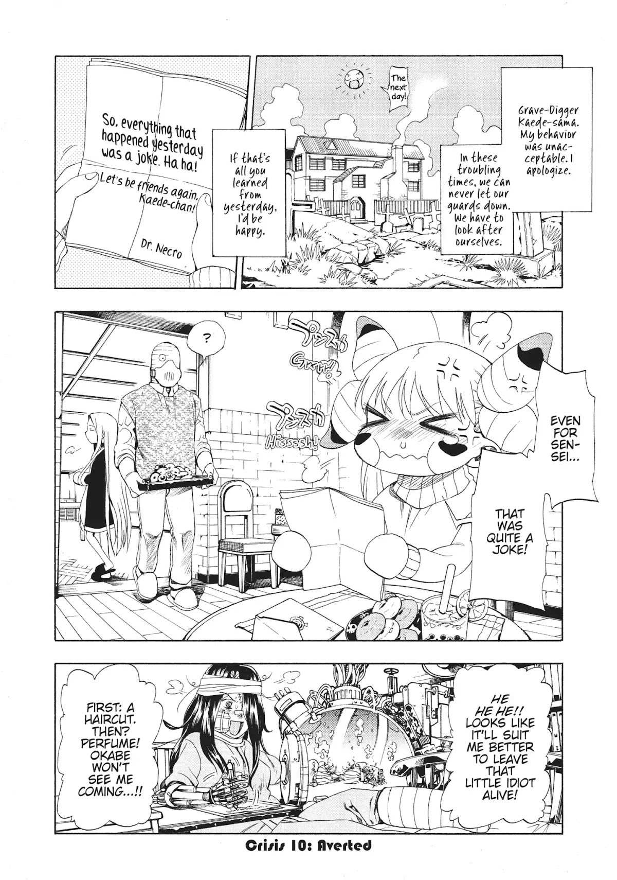 Crisis Girls Chapter 10 page 33 - Chapter 10: Vol.2 Crisis 10: Crisis at Dr. Necro's!