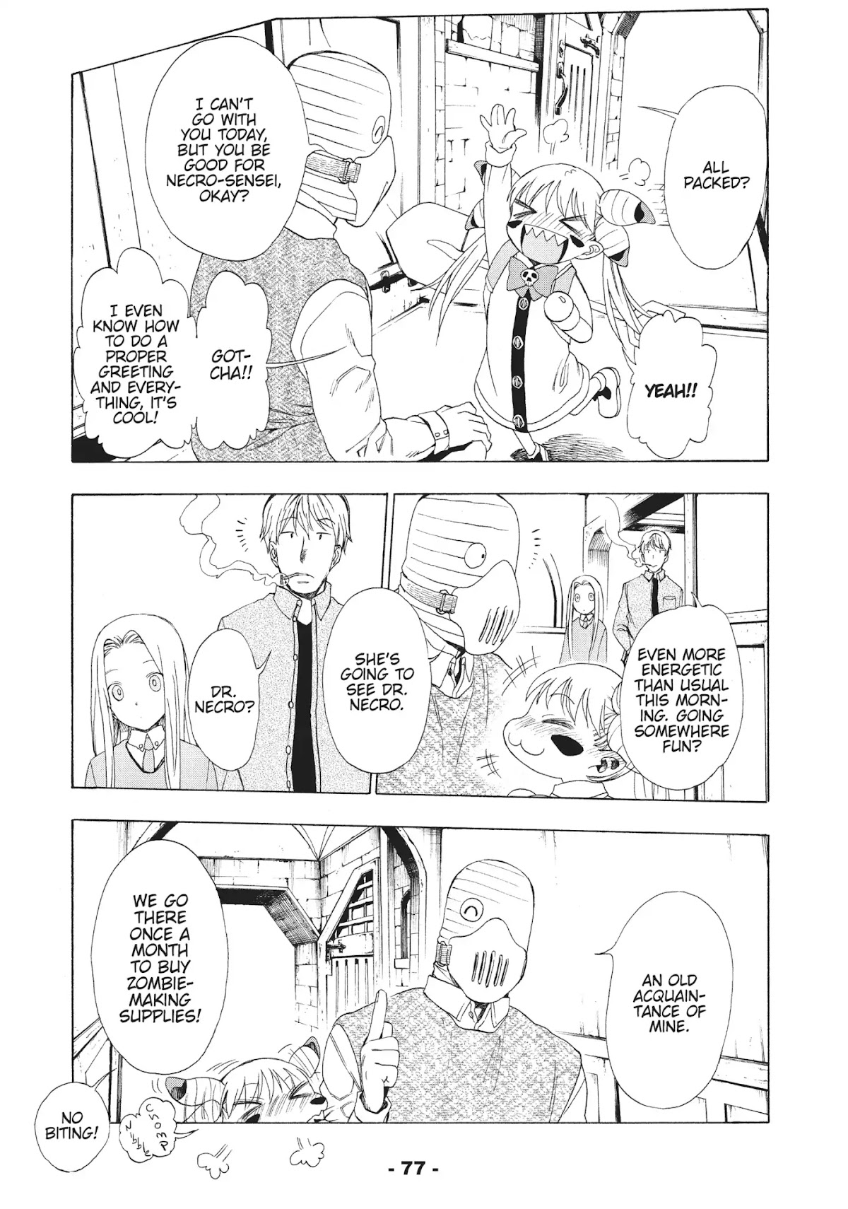 Crisis Girls Chapter 10 page 4 - Chapter 10: Vol.2 Crisis 10: Crisis at Dr. Necro's!