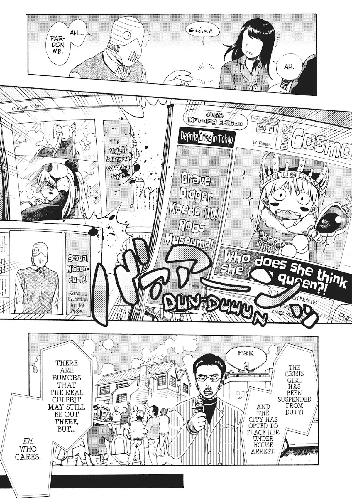 Crisis Girls Chapter 11 page 7 - Chapter 11: Vol.2 Crisis 11: Prison Home