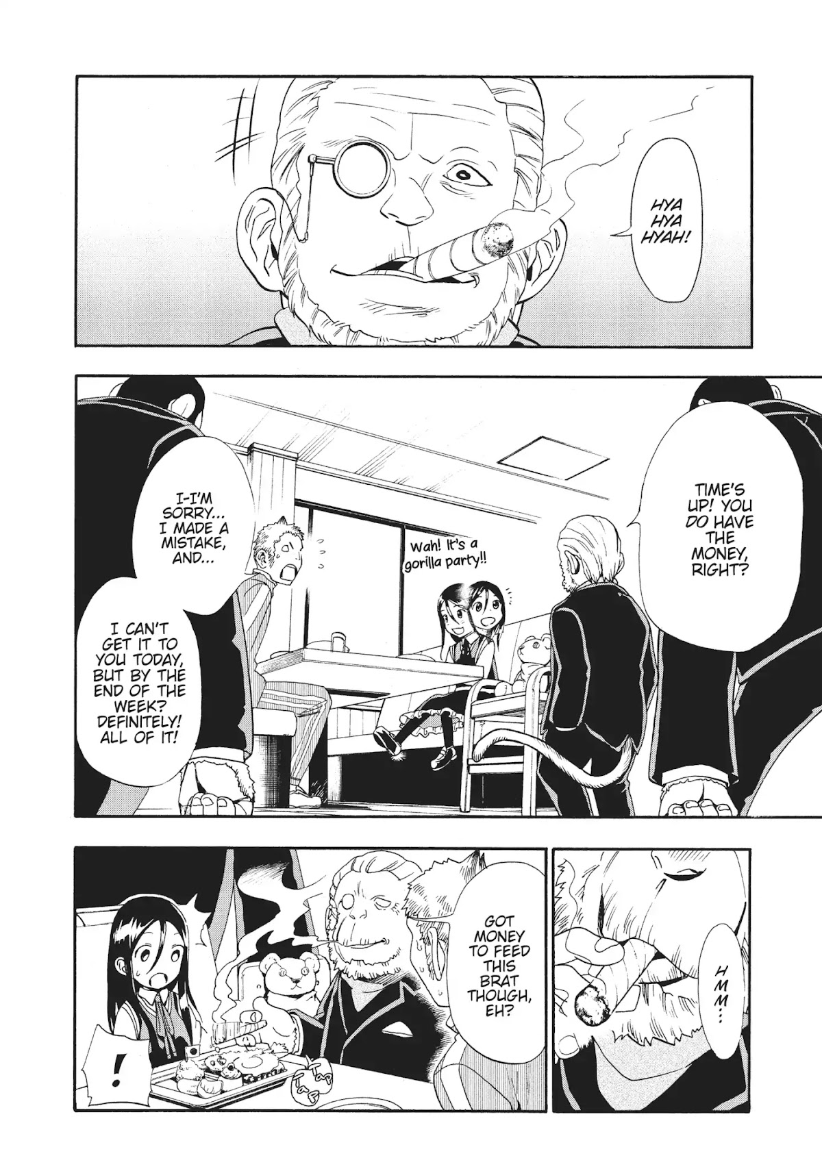 Crisis Girls Chapter 13 page 10 - Chapter 13: Vol.2 Crisis 13: Monkey Panic