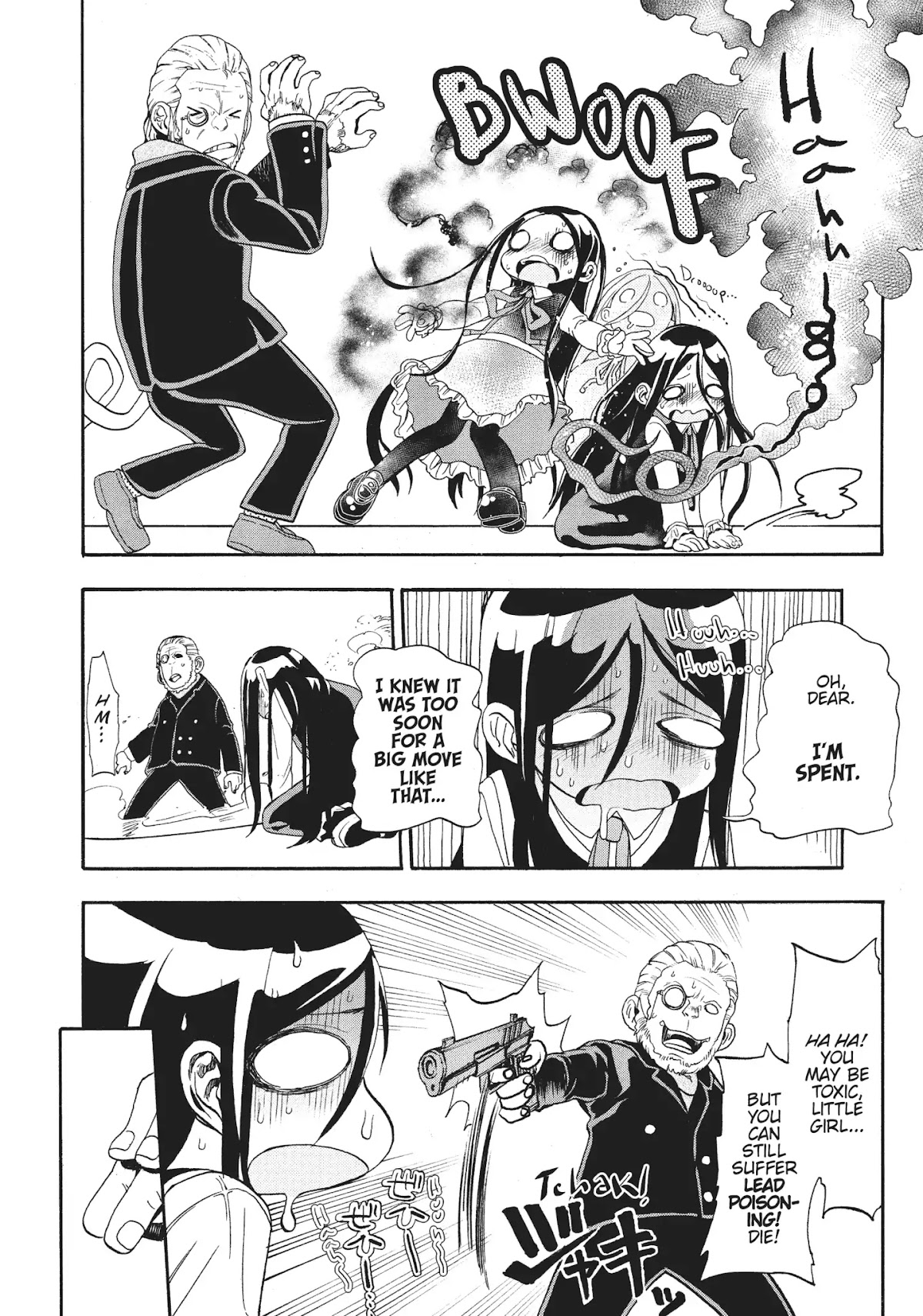 Crisis Girls Chapter 13 page 22 - Chapter 13: Vol.2 Crisis 13: Monkey Panic