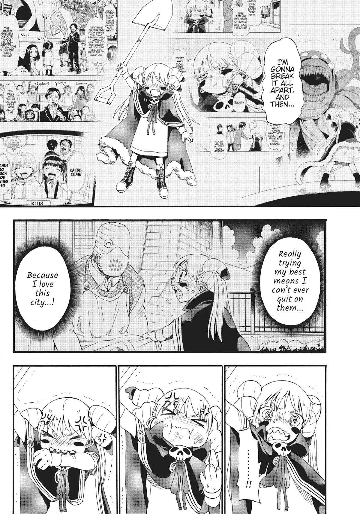 Crisis Girls Chapter 14 page 11 - Chapter 14: Vol.2 Crisis 14: Goodbye, Crisis Girl