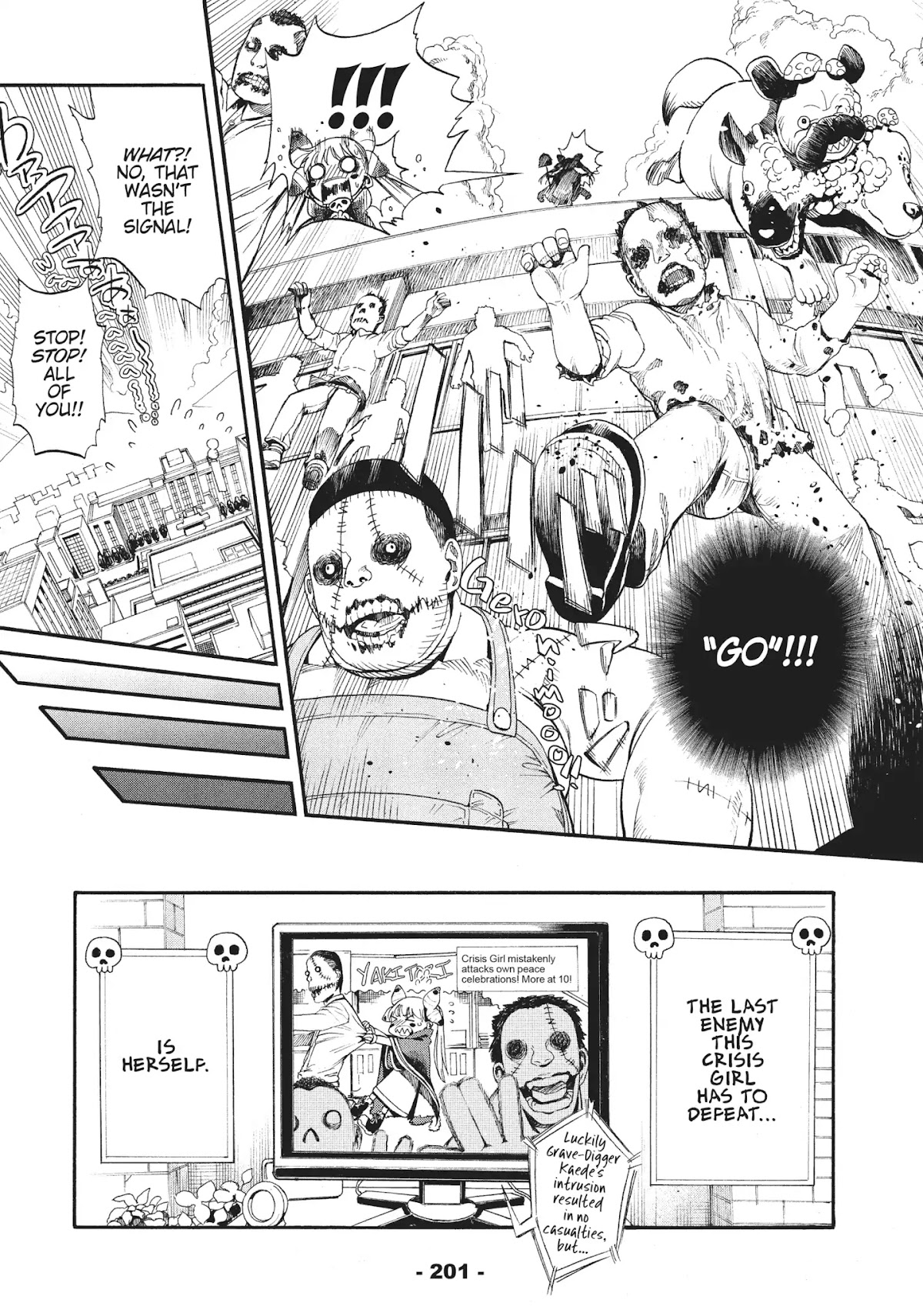Crisis Girls Chapter 14 page 13 - Chapter 14: Vol.2 Crisis 14: Goodbye, Crisis Girl