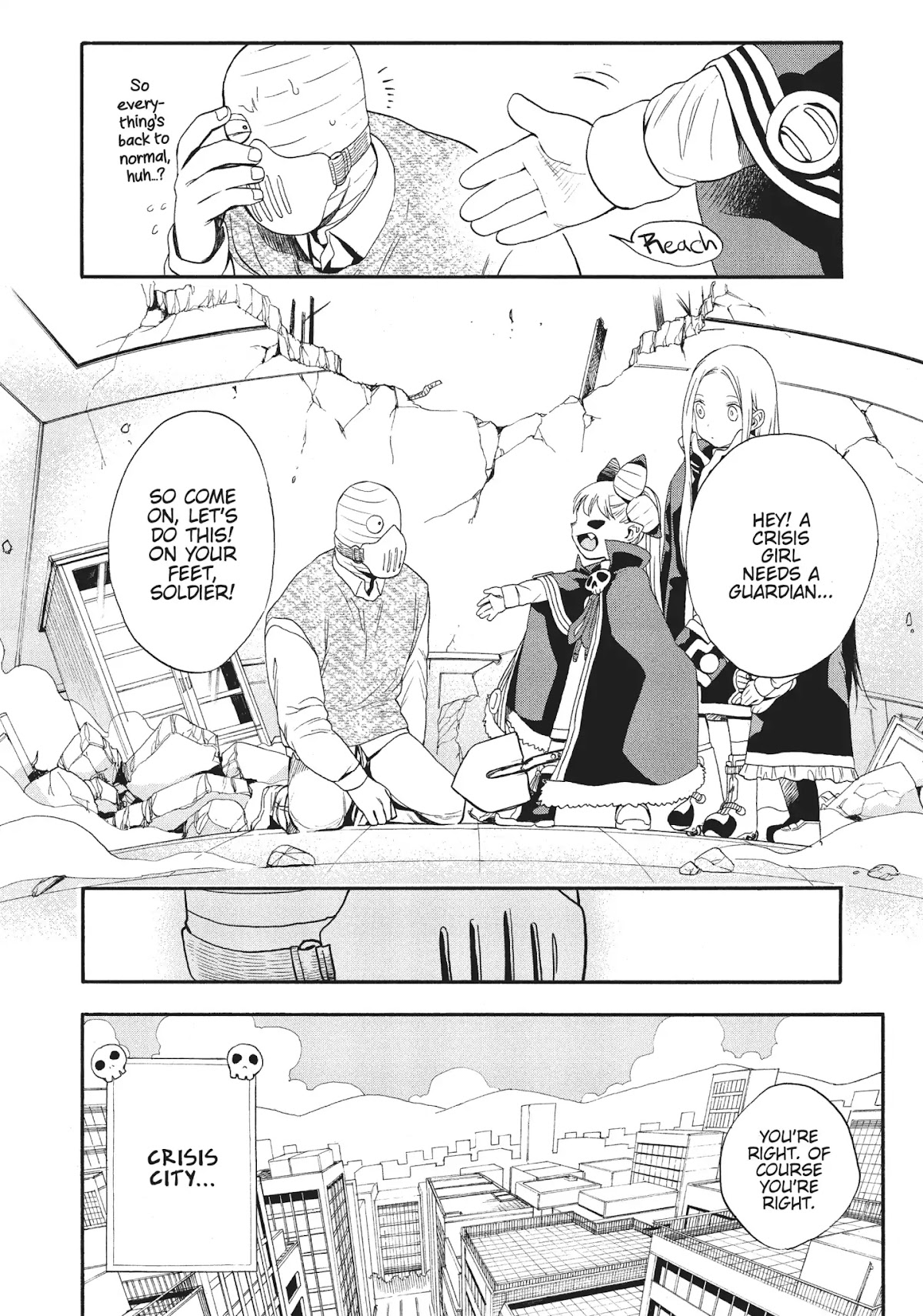 Crisis Girls Chapter 15 page 16 - Vol.2 Last Crisis: The Crisis Girl Comes Home