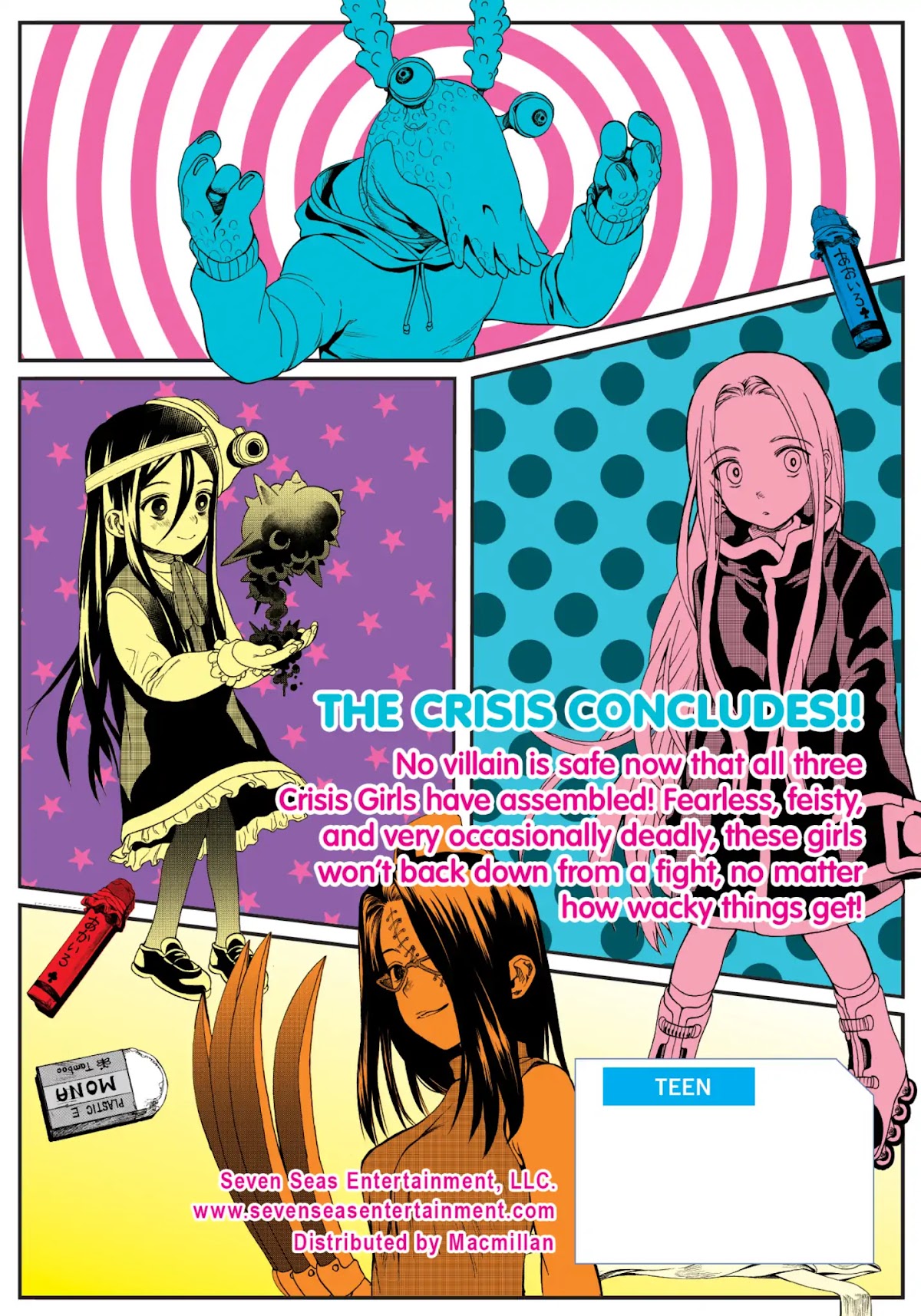Crisis Girls Chapter 15 page 23 - Vol.2 Last Crisis: The Crisis Girl Comes Home