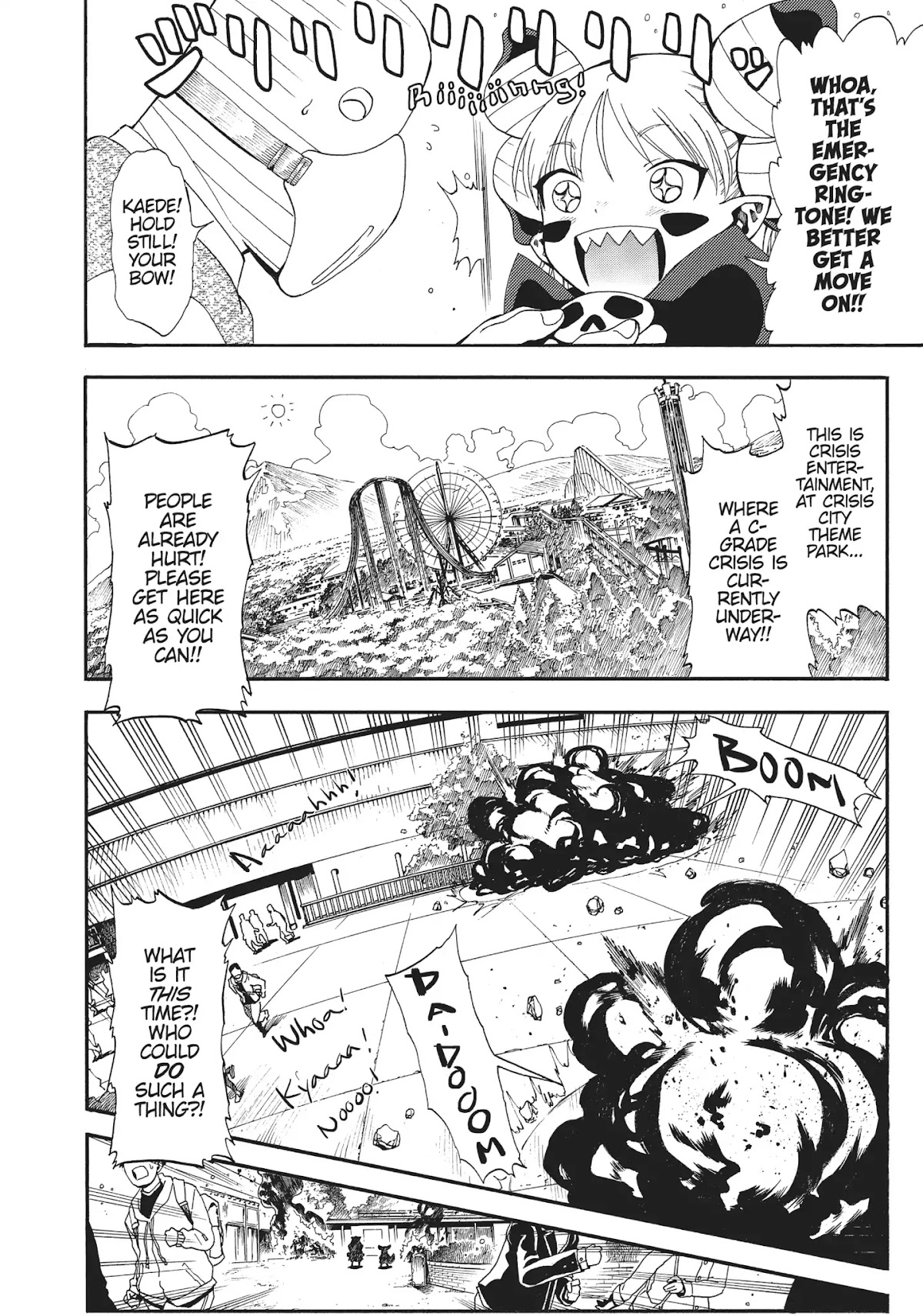 Crisis Girls Chapter 2 page 12 - Chapter 2: Vol.1 Crisis 2: Kaede and Her Guardian