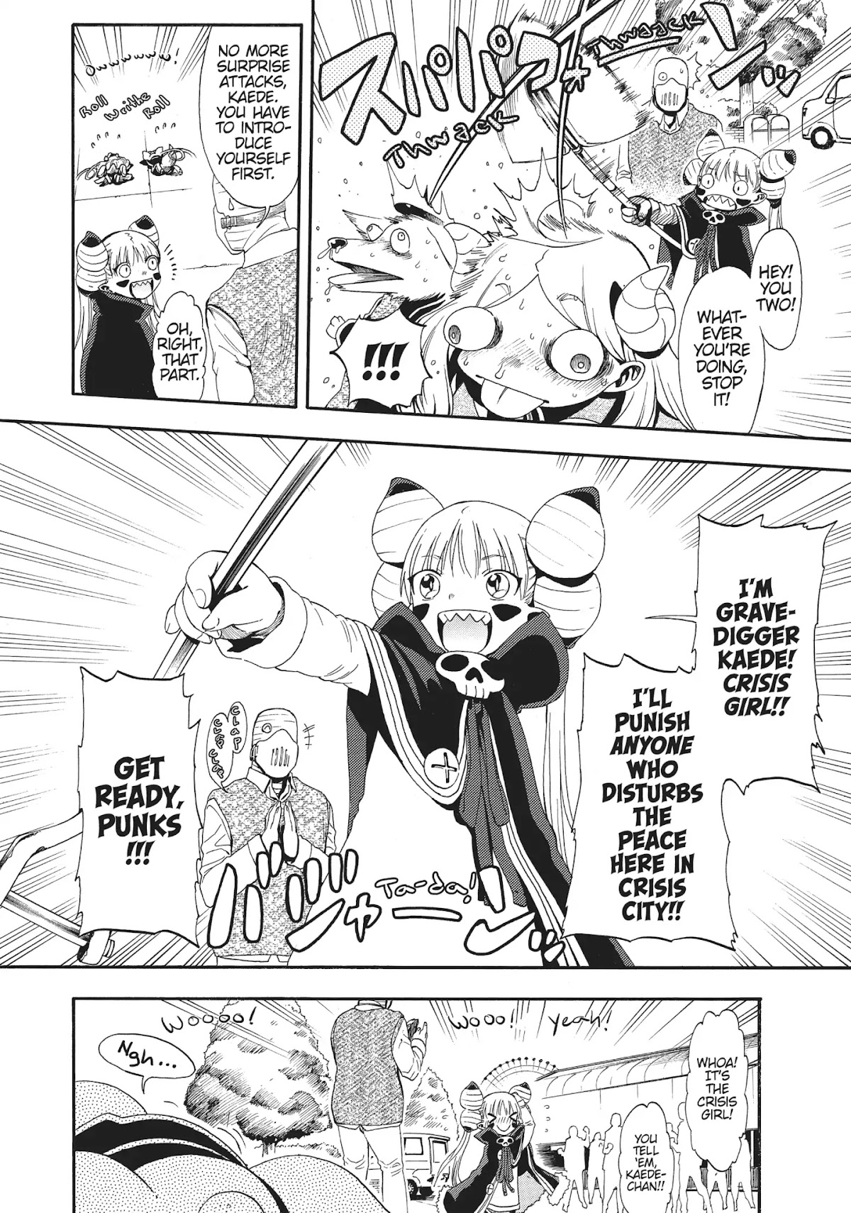 Crisis Girls Chapter 2 page 18 - Chapter 2: Vol.1 Crisis 2: Kaede and Her Guardian