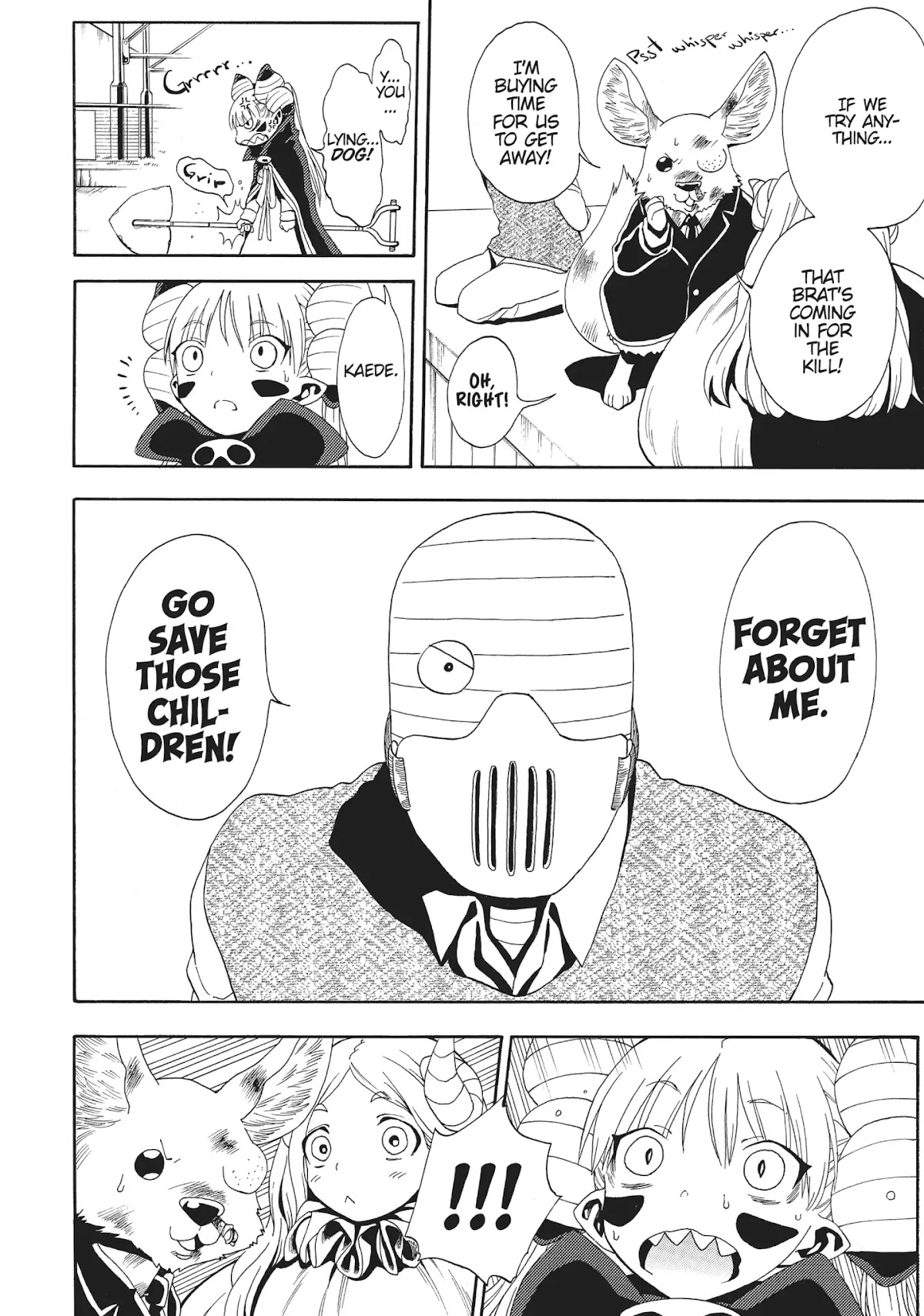 Crisis Girls Chapter 2 page 34 - Chapter 2: Vol.1 Crisis 2: Kaede and Her Guardian