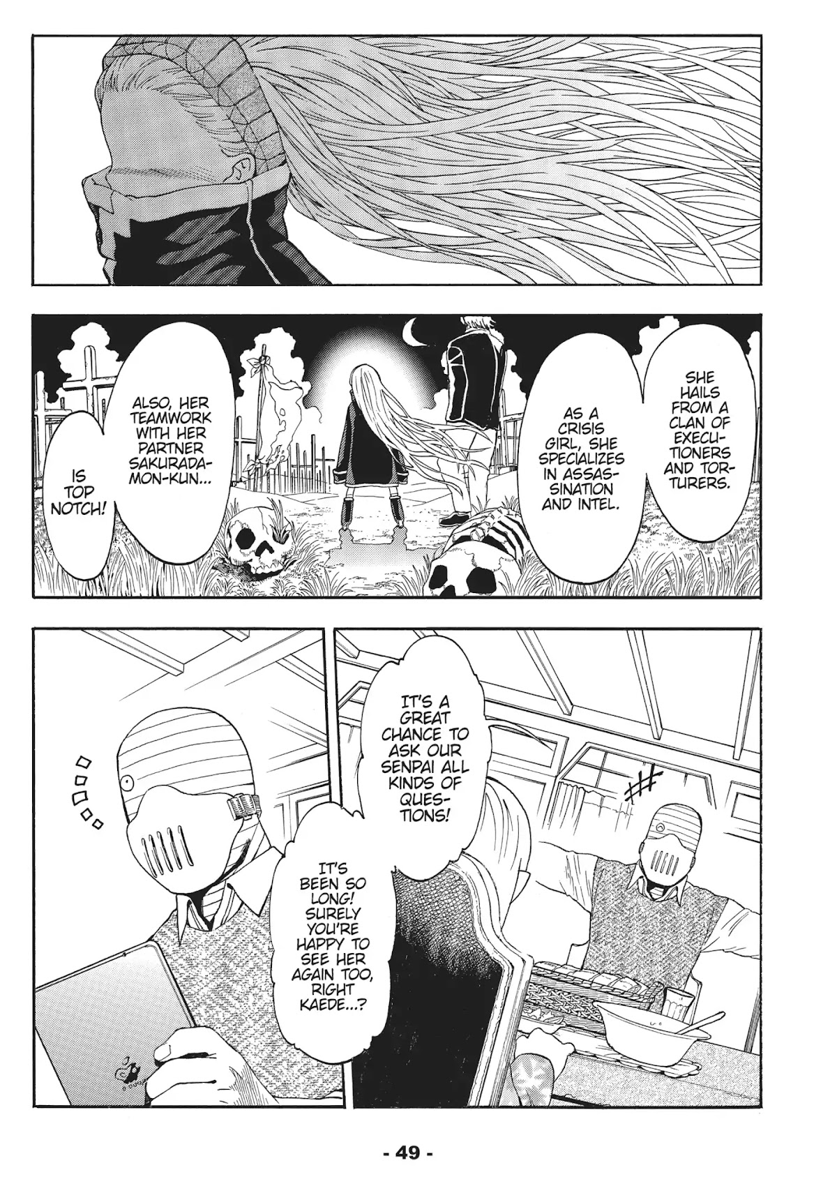 Crisis Girls Chapter 2 page 9 - Chapter 2: Vol.1 Crisis 2: Kaede and Her Guardian