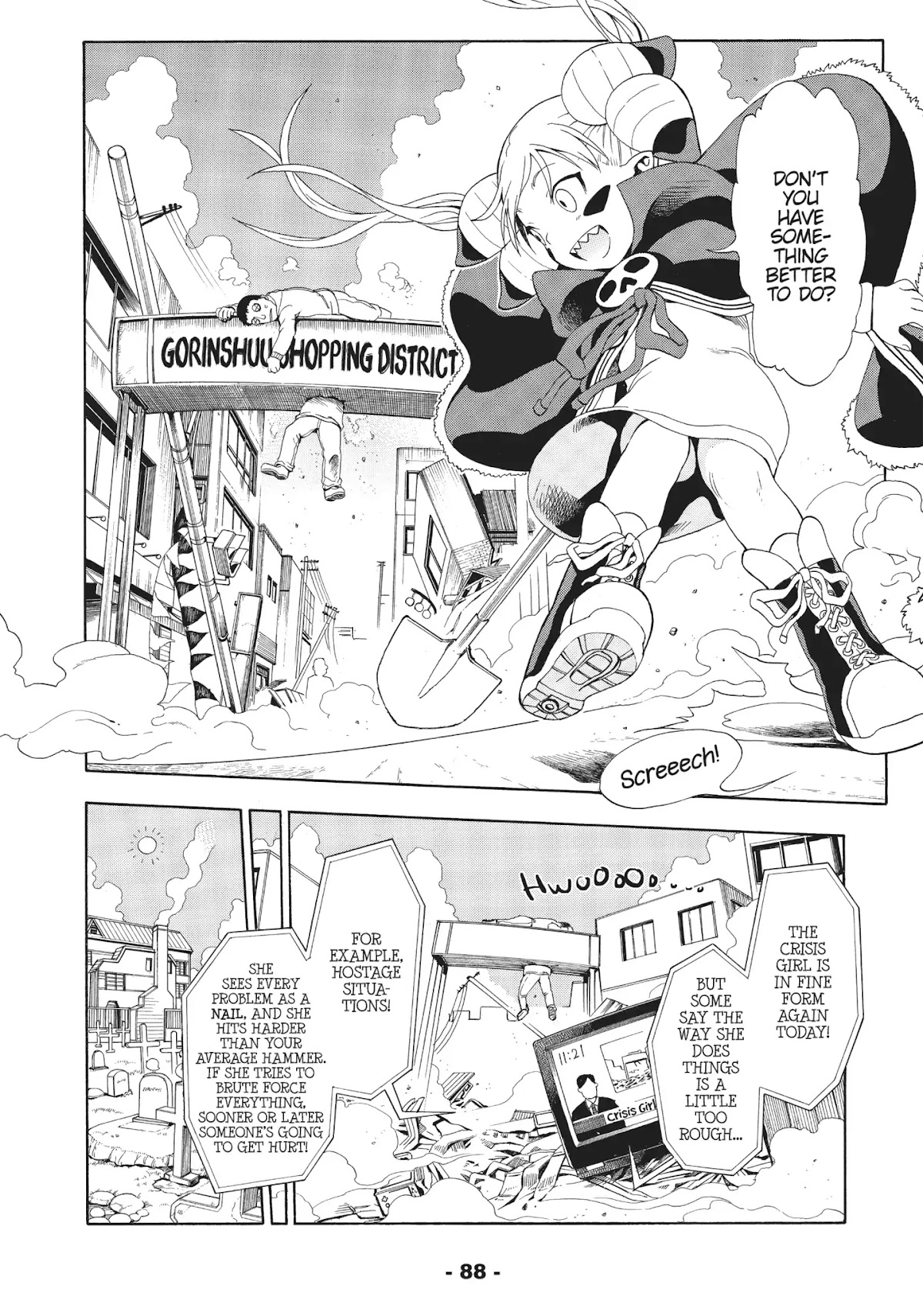 Crisis Girls Chapter 3 page 2 - Chapter 3: Vol.1 Crisis 3: Crisis Q&A