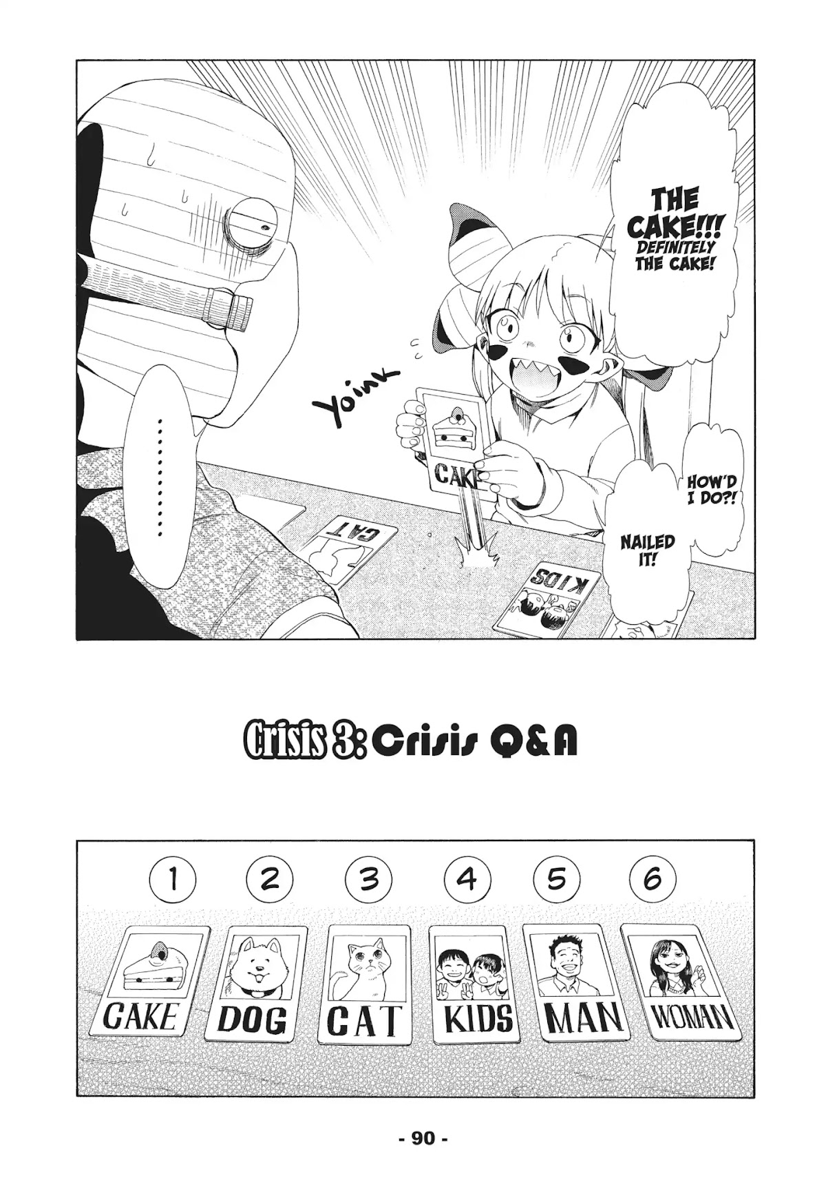 Crisis Girls Chapter 3 page 4 - Chapter 3: Vol.1 Crisis 3: Crisis Q&A