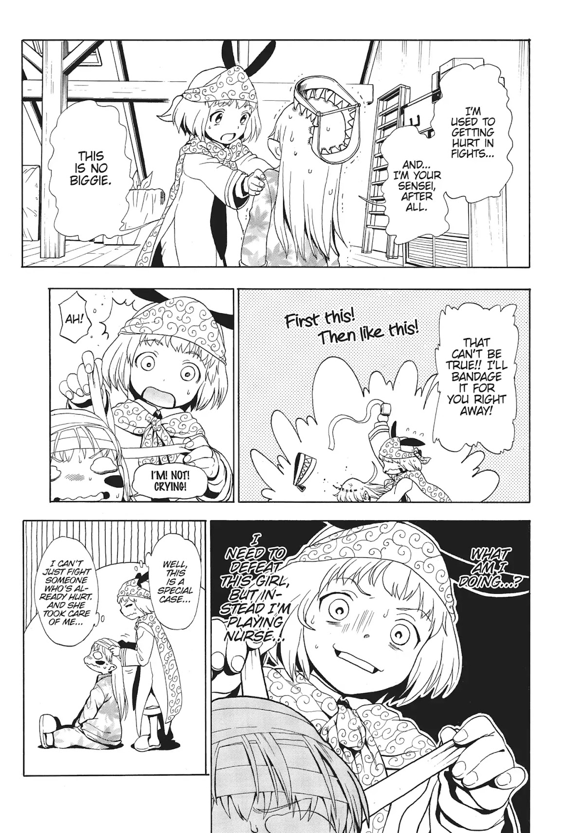 Crisis Girls Chapter 4 page 17 - Chapter 4: Vol.1 Crisis 4: Hinachoco Cococha