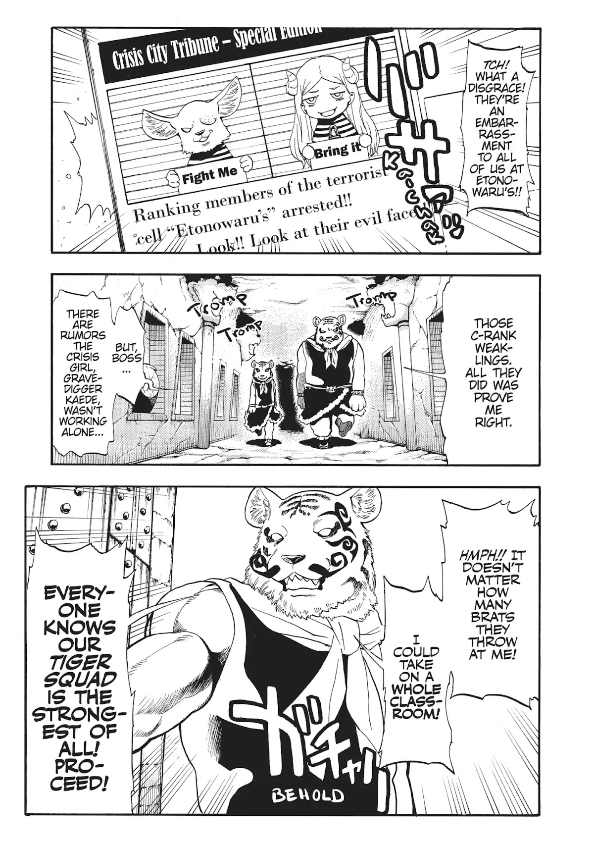 Crisis Girls Chapter 5 page 1 - Chapter 5: Vol.1 Crisis 5: The Second Crisis Girl