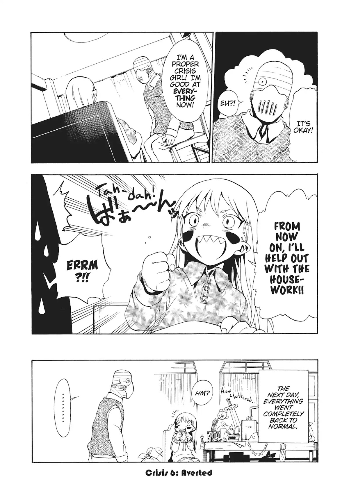 Crisis Girls Chapter 6 page 27 - Chapter 6: Vol.2 Crisis 6: Kaede at Home