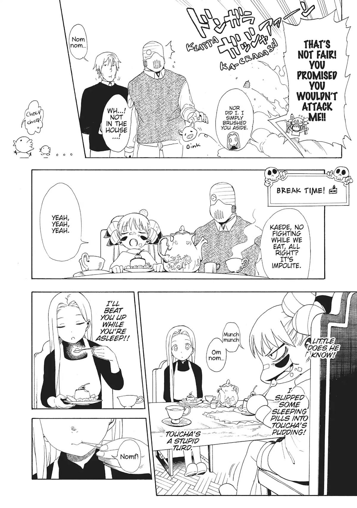 Crisis Girls Chapter 7 page 12 - Chapter 7: Vol.2 Crisis 7: The Melancholy of Grave-Digger Kaede (Part One)
