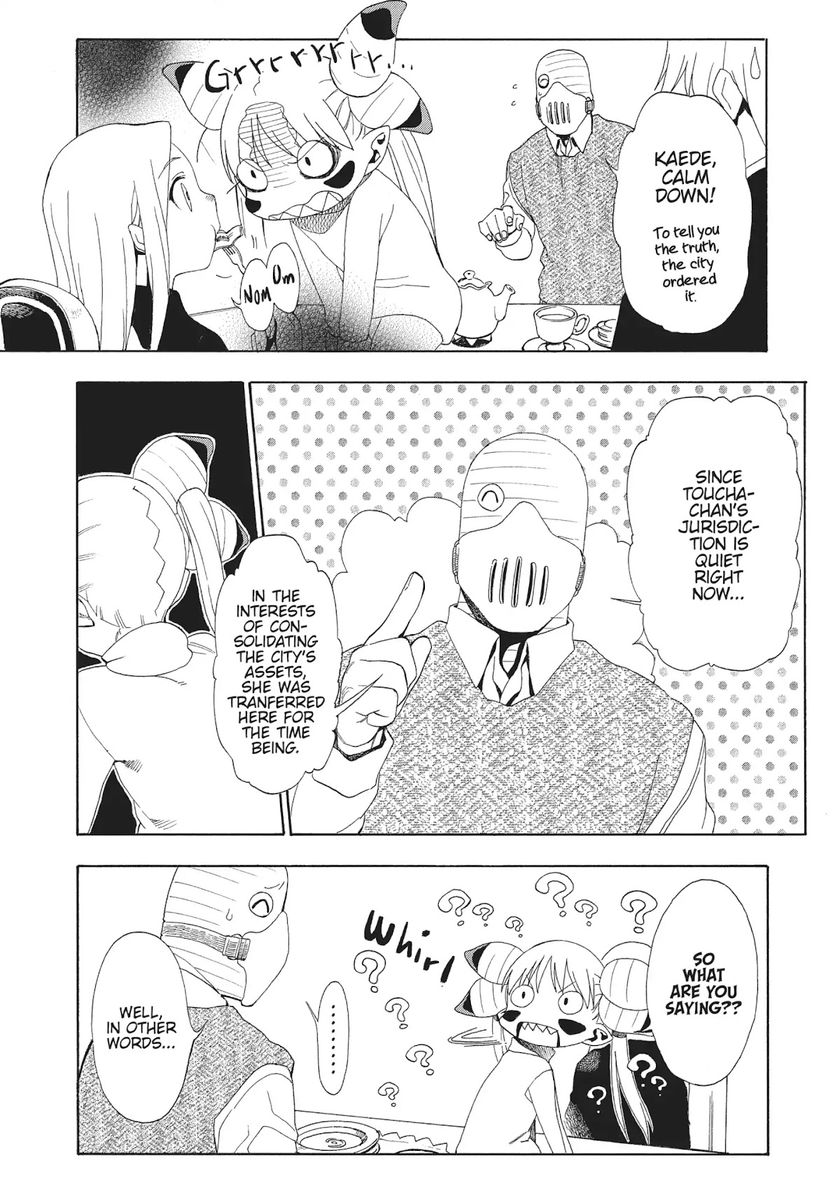 Crisis Girls Chapter 7 page 6 - Chapter 7: Vol.2 Crisis 7: The Melancholy of Grave-Digger Kaede (Part One)