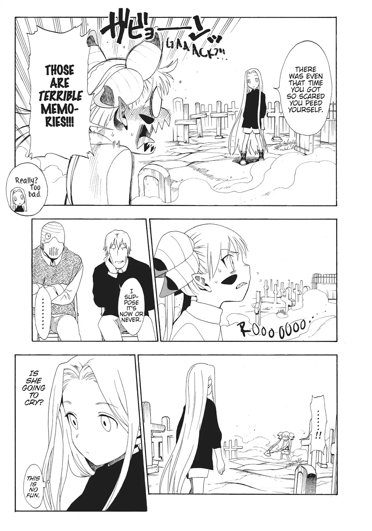 Crisis Girls Chapter 8 page 8 - Chapter 8: Vol.2 Crisis 8: The Melancholy of Grave-Digger Kaede (Part Two)