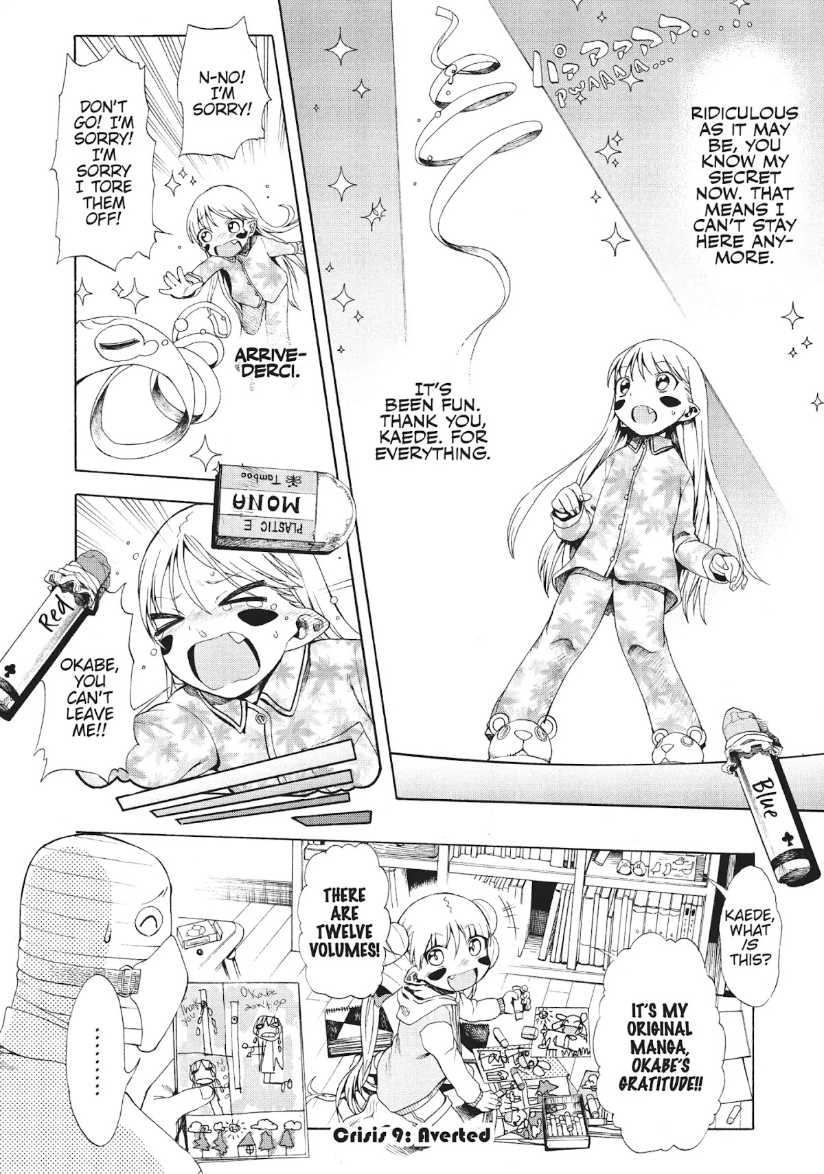 Crisis Girls Chapter 9 page 8 - Chapter 9: Vol.2 Crisis 9: Okabe's True Form?!