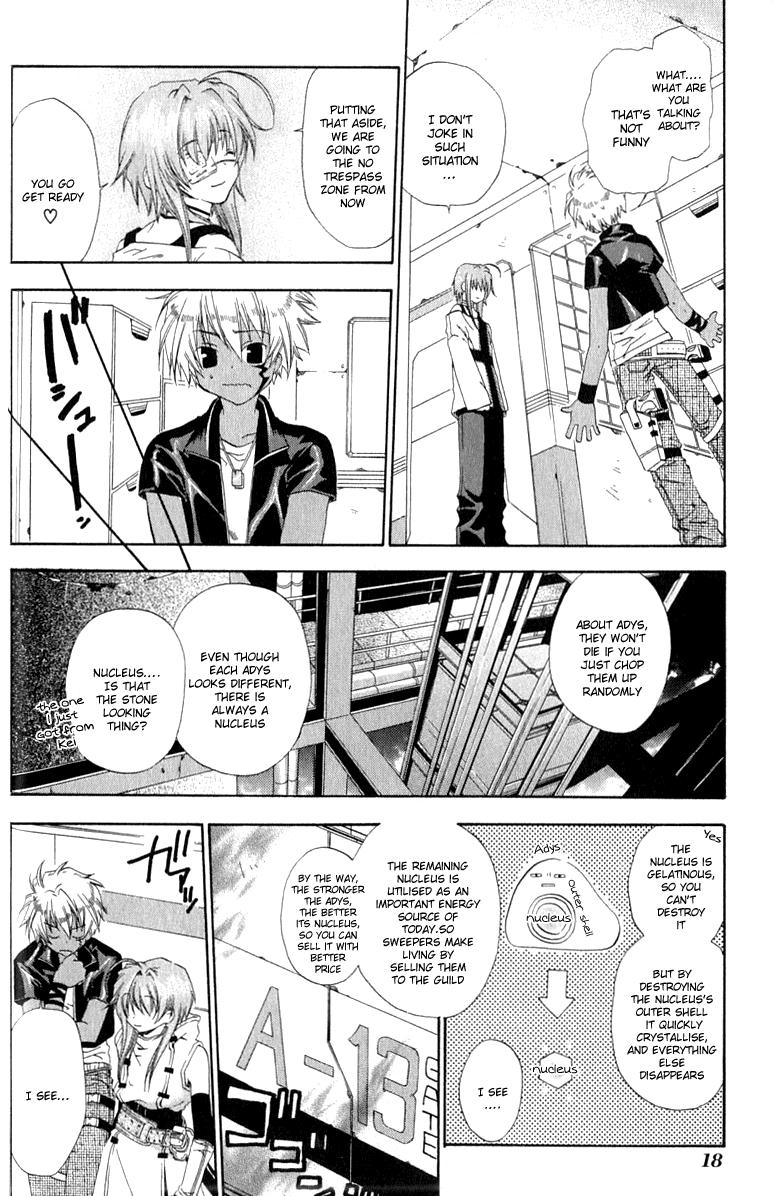 Cristo ~ Orange-Eyed Messiah Chapter 1.2 page 18 - Chapter 1 v2 : Keep Out