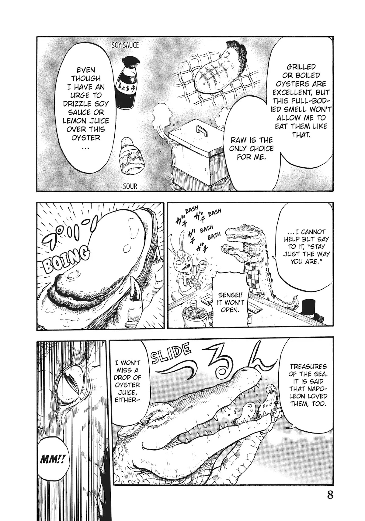 Crocodile Baron Chapter 1 page 9 - Chapter 1: An Oyster Shack