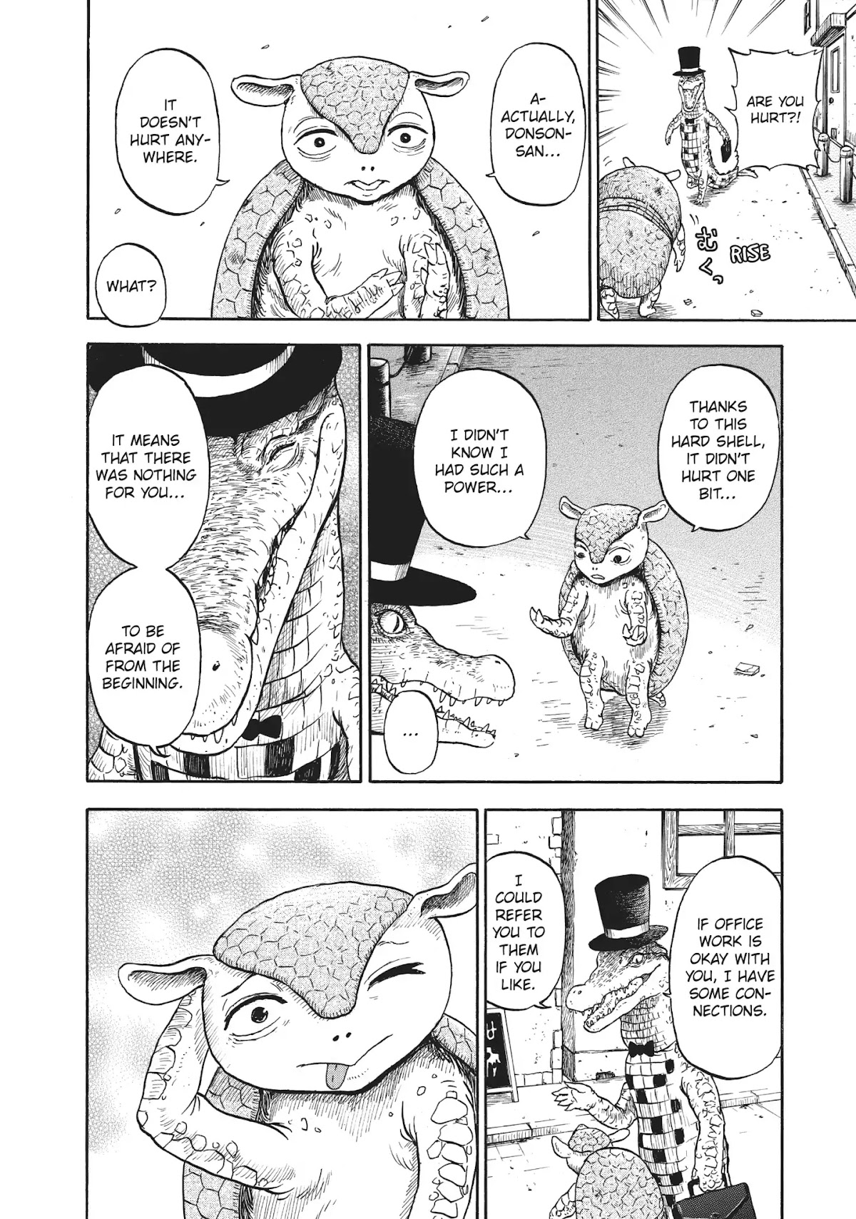 Crocodile Baron Chapter 3 page 18 - Chapter 3: Hello, Armadillo