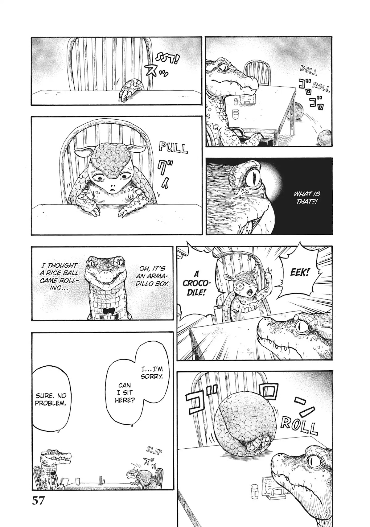 Crocodile Baron Chapter 3 page 7 - Chapter 3: Hello, Armadillo
