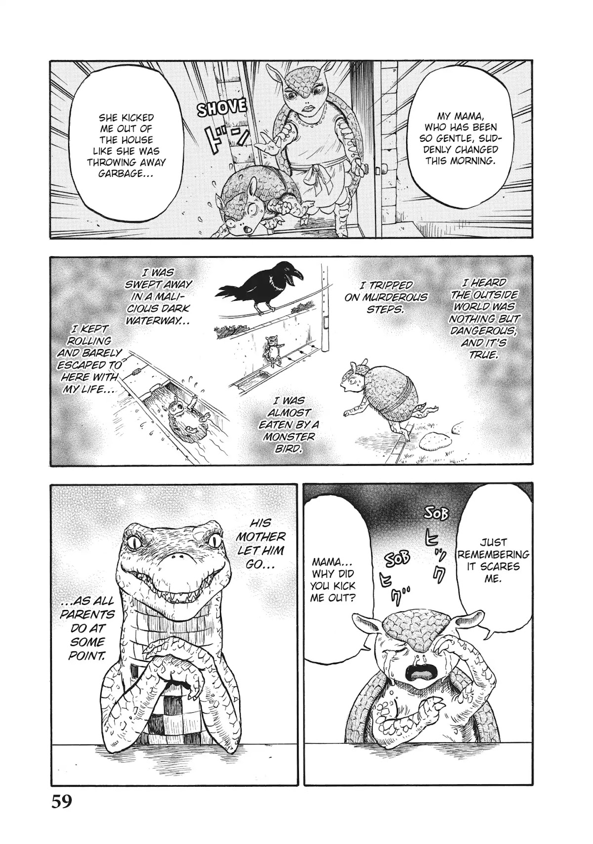 Crocodile Baron Chapter 3 page 9 - Chapter 3: Hello, Armadillo