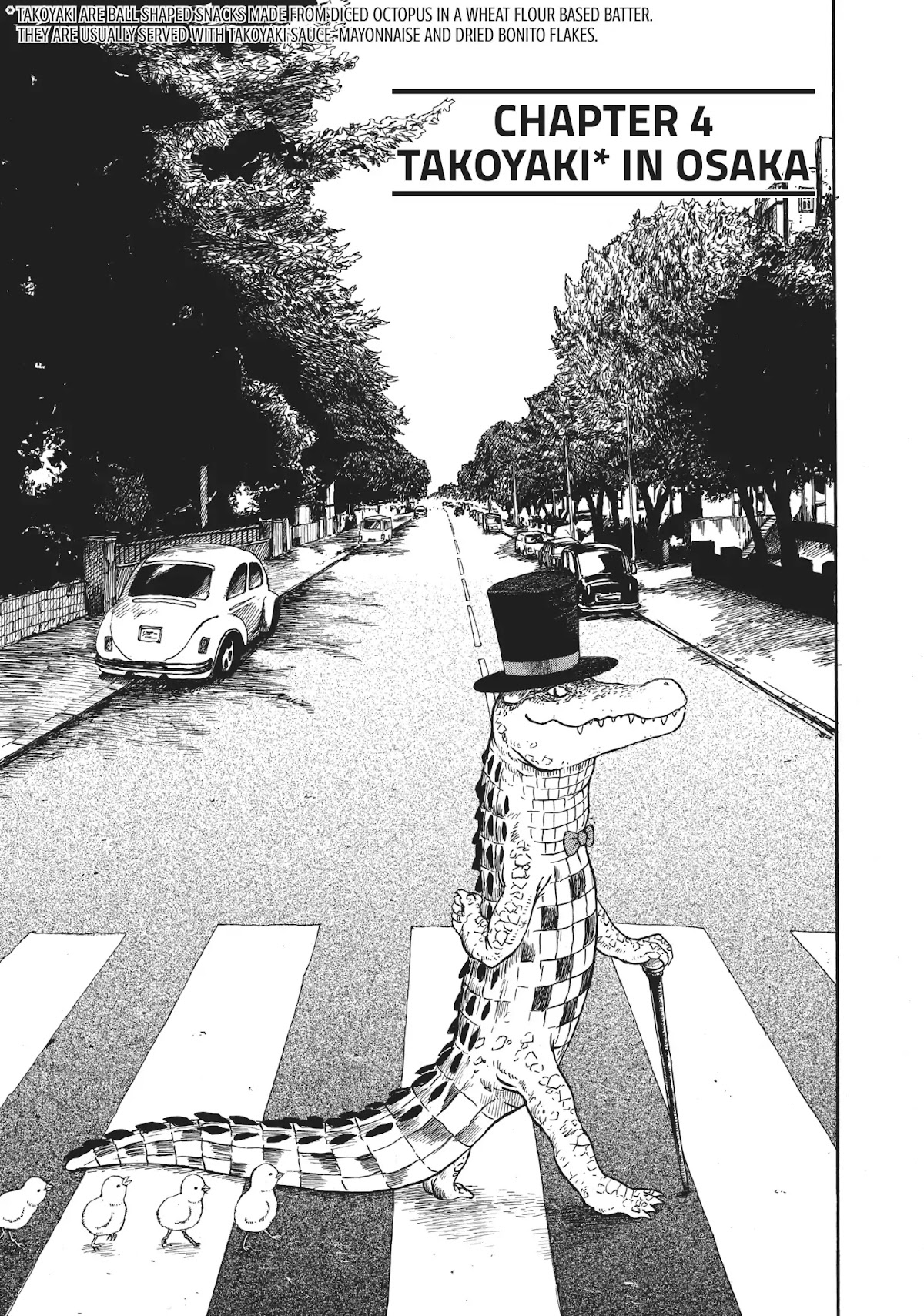 Crocodile Baron Chapter 4 page 1 - Chapter 4: Takoyaki in Osaka