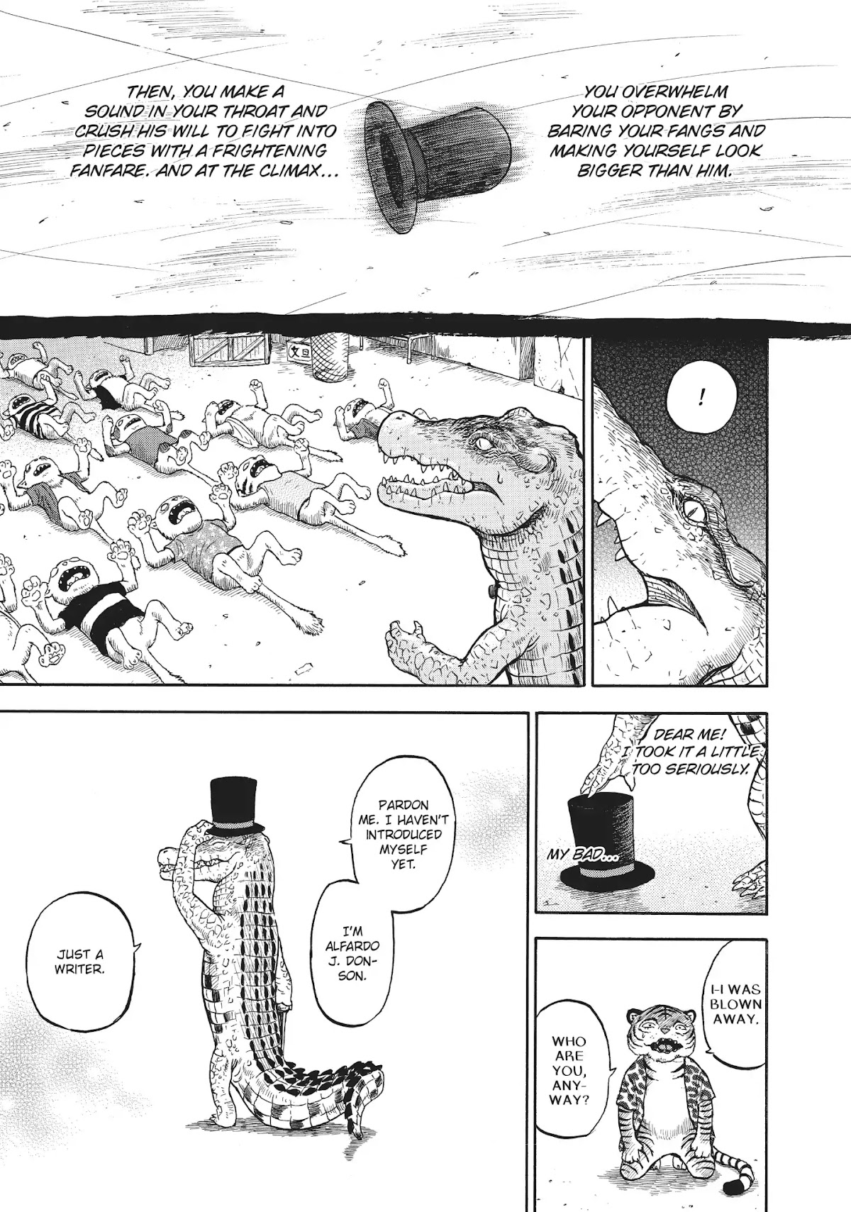 Crocodile Baron Chapter 4 page 17 - Chapter 4: Takoyaki in Osaka