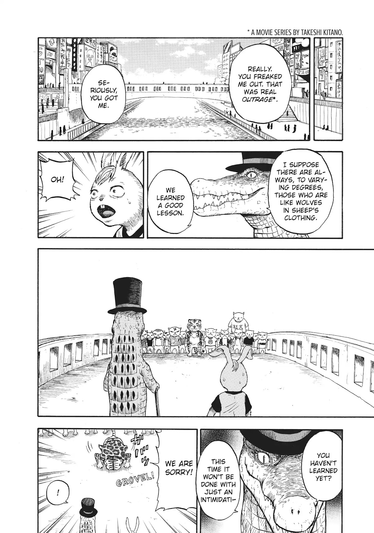 Crocodile Baron Chapter 4 page 18 - Chapter 4: Takoyaki in Osaka