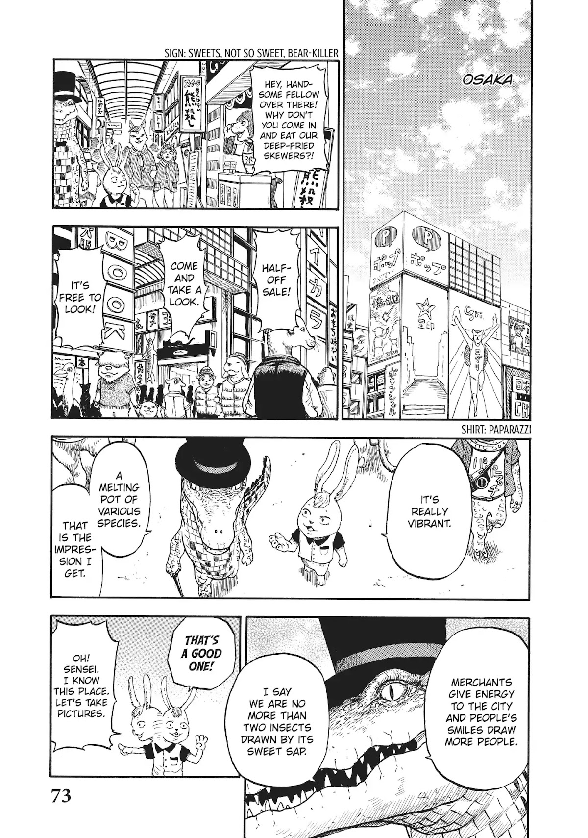 Crocodile Baron Chapter 4 page 3 - Chapter 4: Takoyaki in Osaka