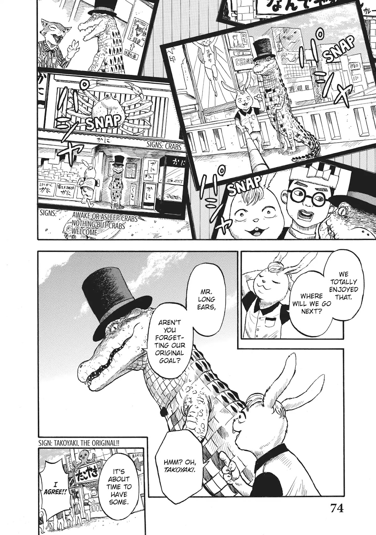 Crocodile Baron Chapter 4 page 4 - Chapter 4: Takoyaki in Osaka